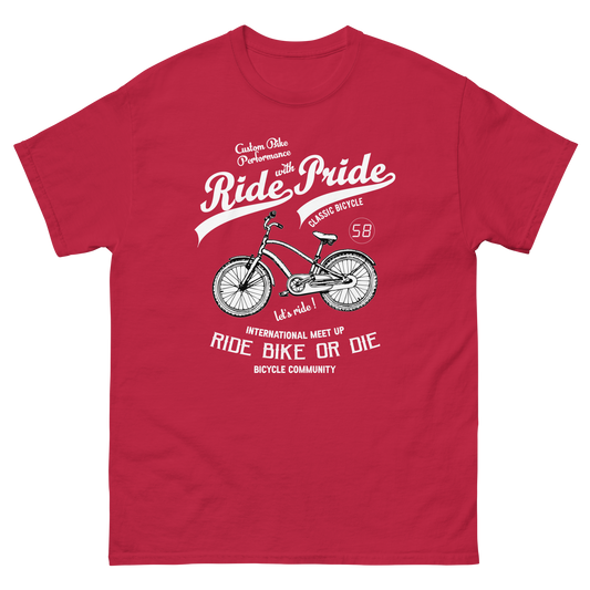 RIDE PRIDE unisex t-shirt