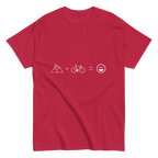 BICYCLE FUN unisex t-shirt - Printoo Shop - - bicycle, t-shirt, unisex, Unisex Classic Tee | Gildan 5000