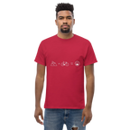 BICYCLE FUN unisex t-shirt - Printoo Shop - - bicycle, t-shirt, unisex, Unisex Classic Tee | Gildan 5000