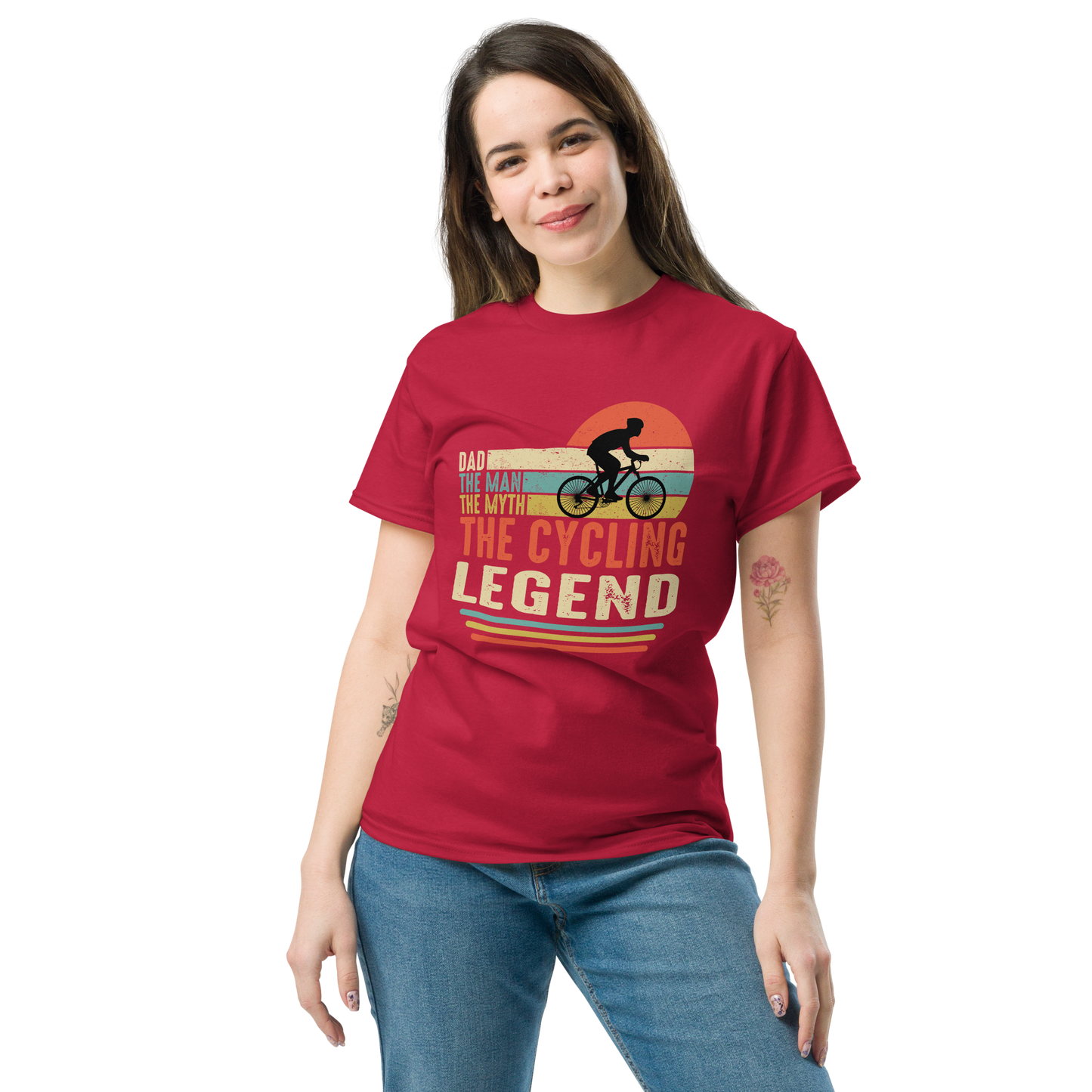 THE CYCLING LEGEND unisex t-shirt