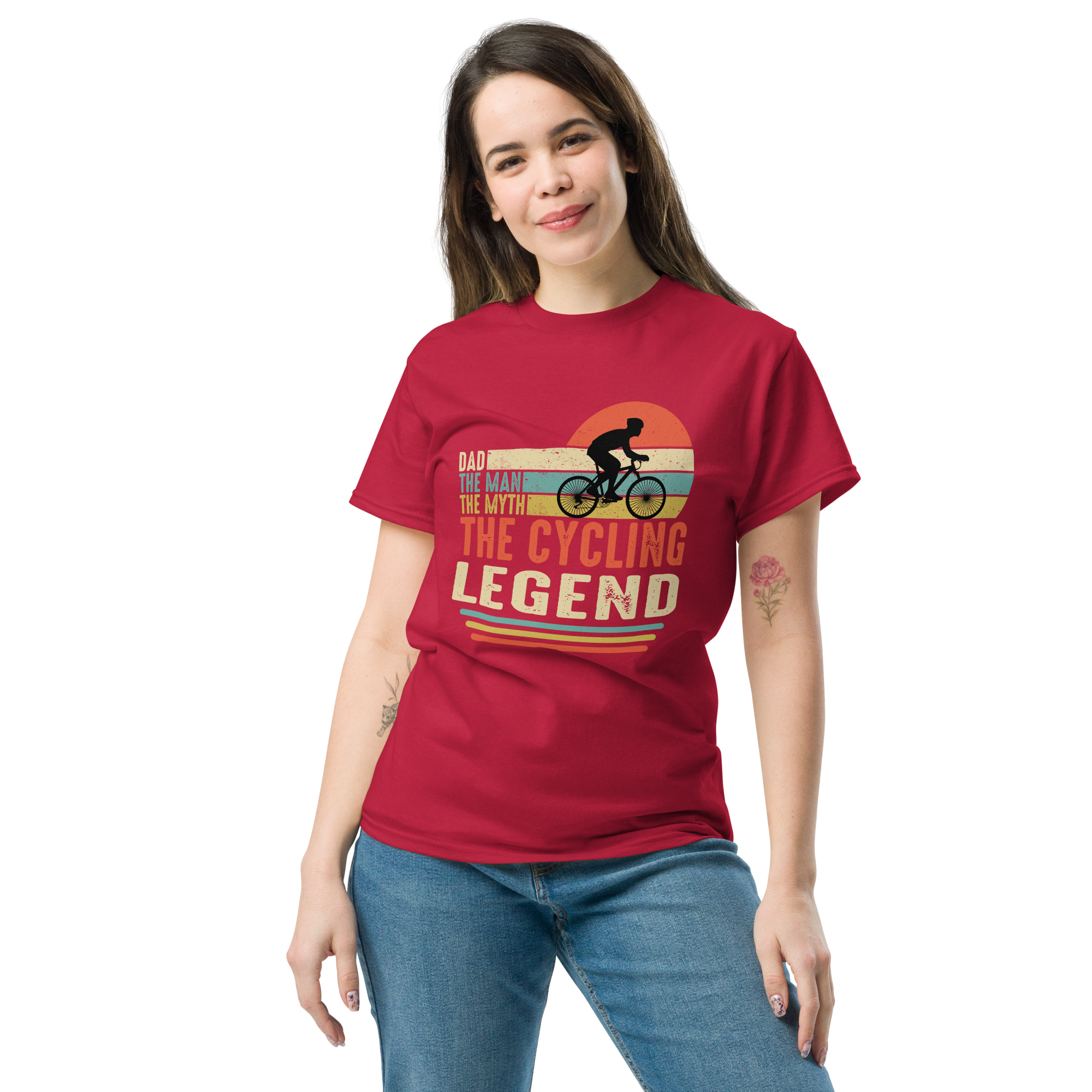 THE CYCLING LEGEND unisex t-shirt