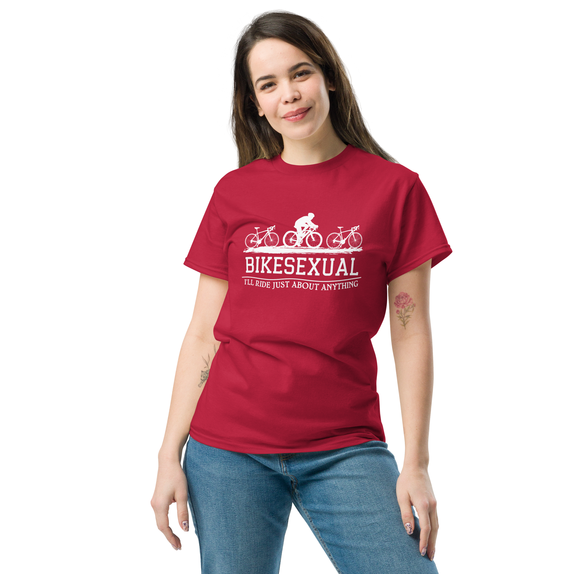BIKESEXUAL unisex t-shirt