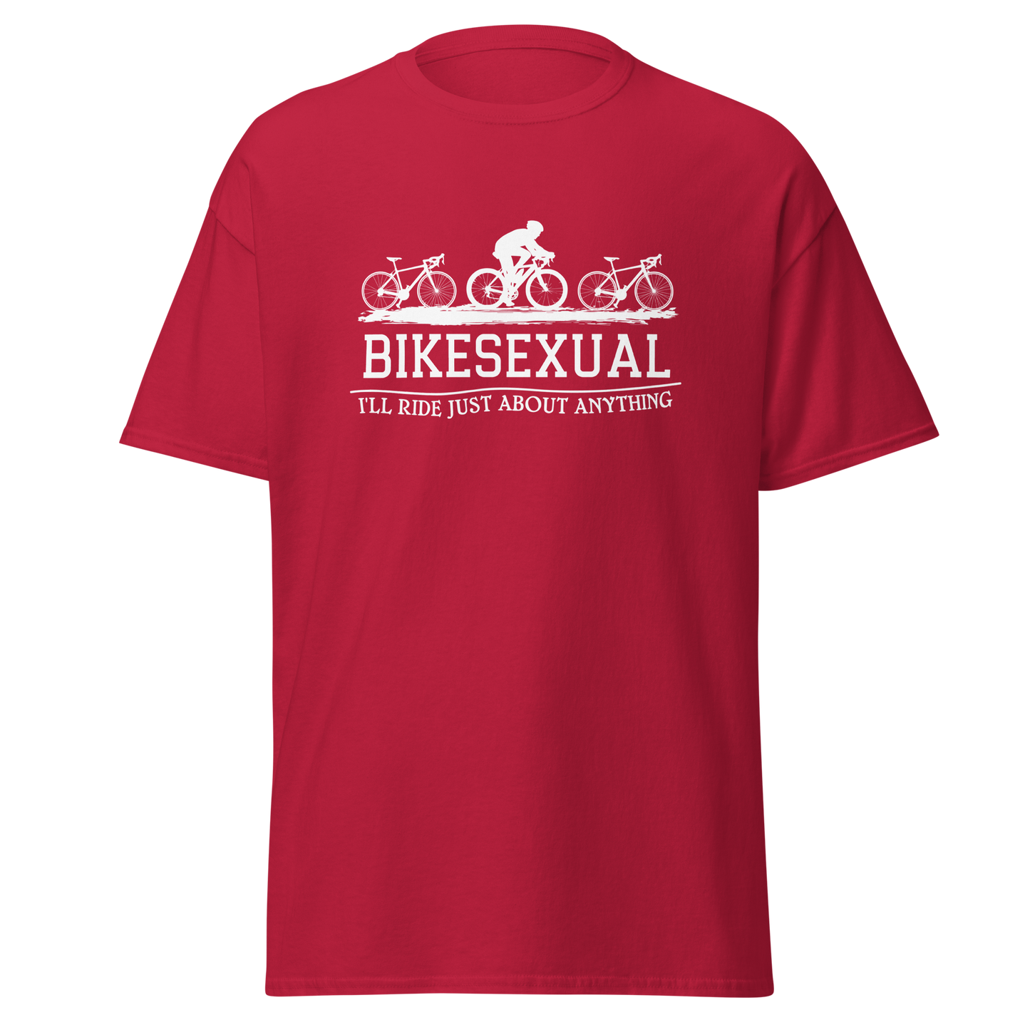 BIKESEXUAL unisex t-shirt