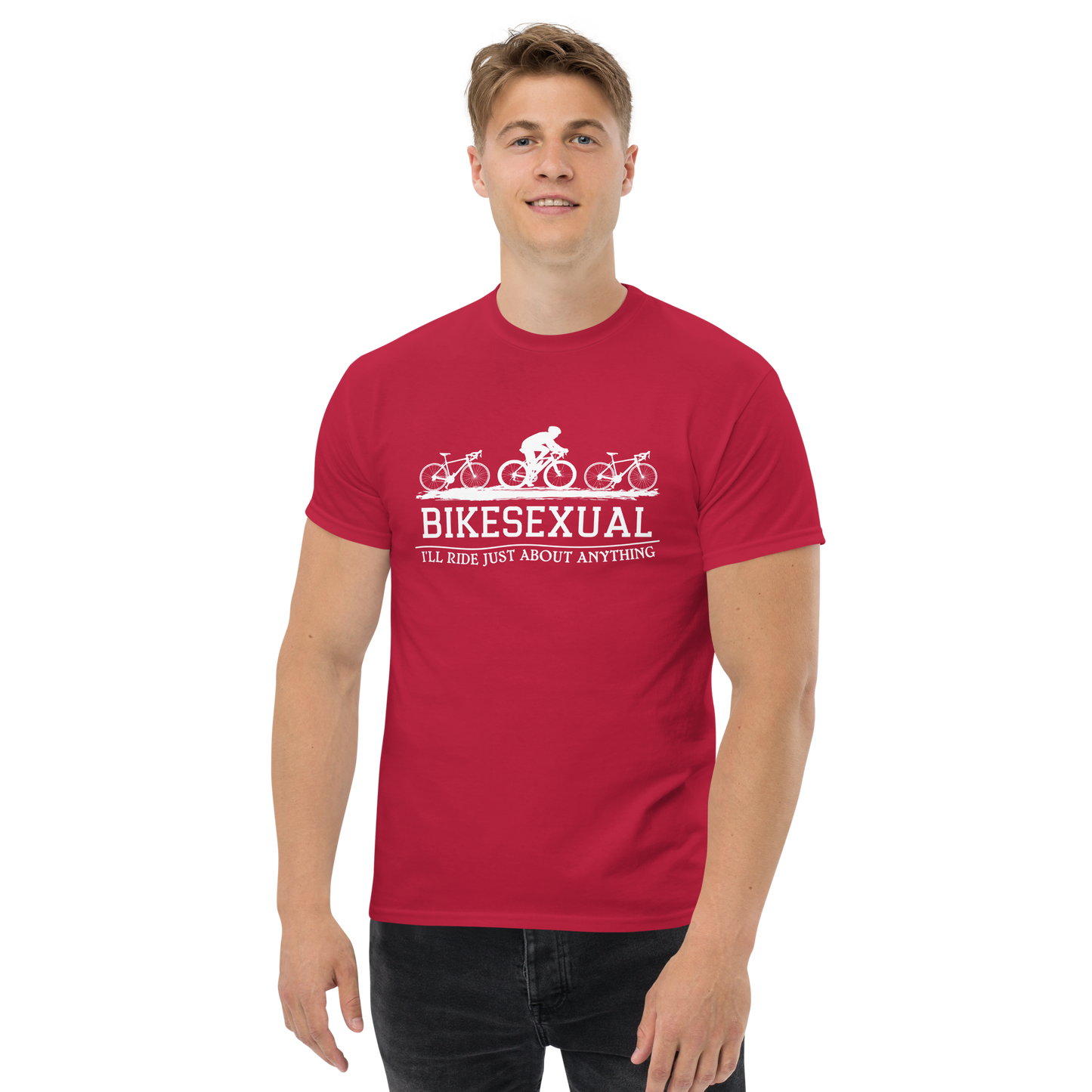 BIKESEXUAL unisex t-shirt