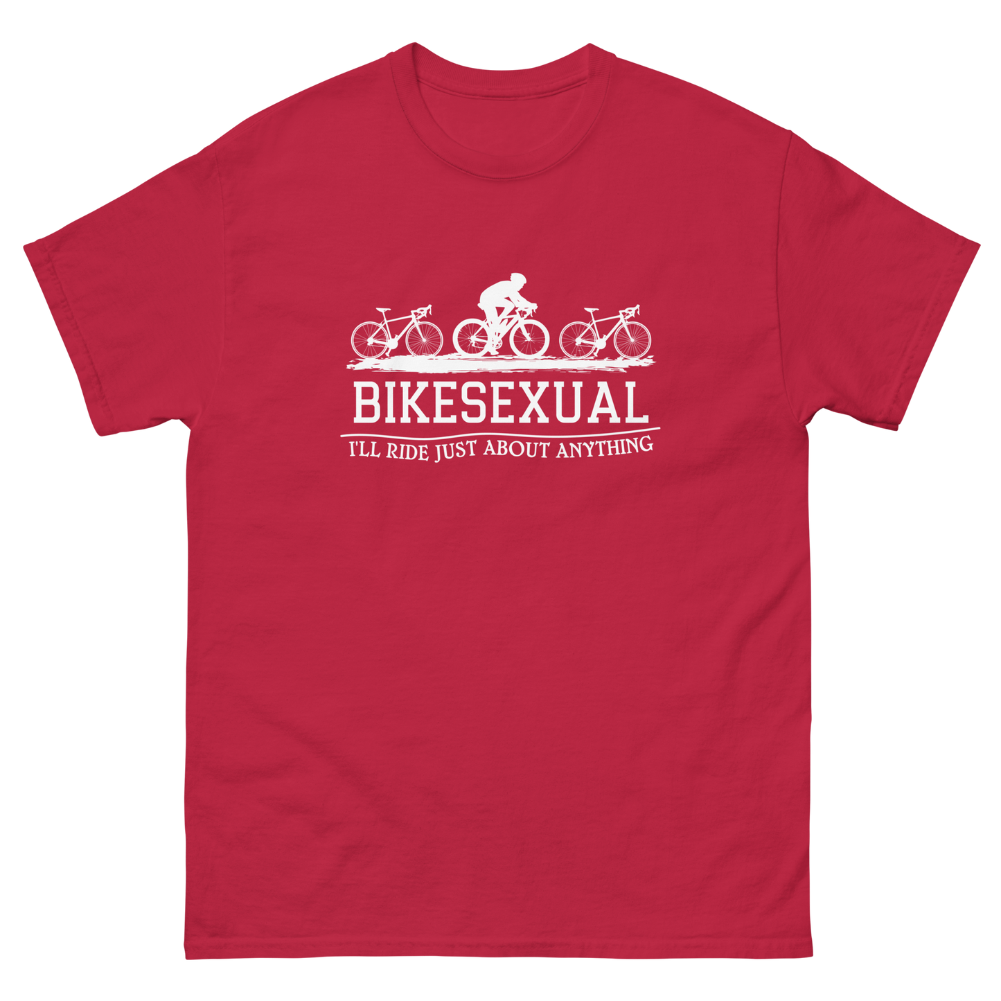 BIKESEXUAL unisex t-shirt