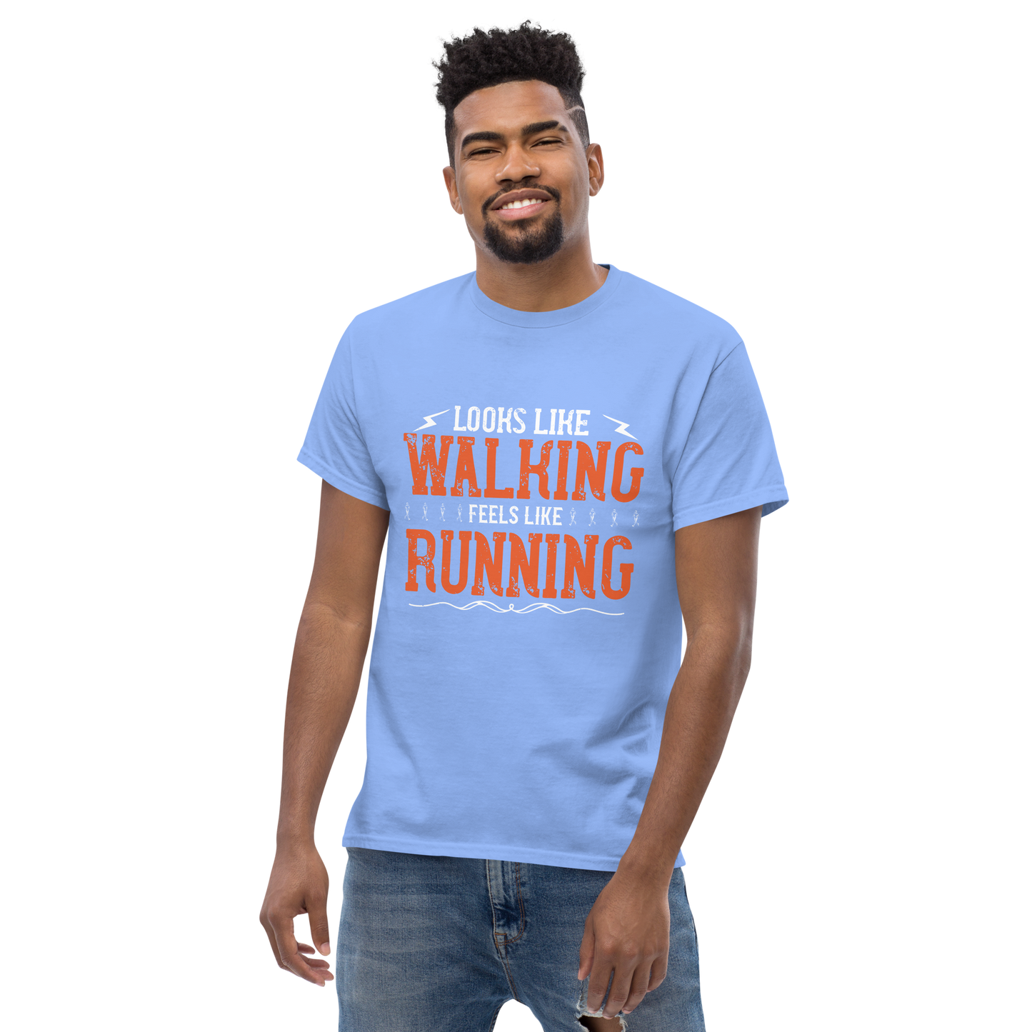 WALK-RUN FUSION unisex running t-shirt