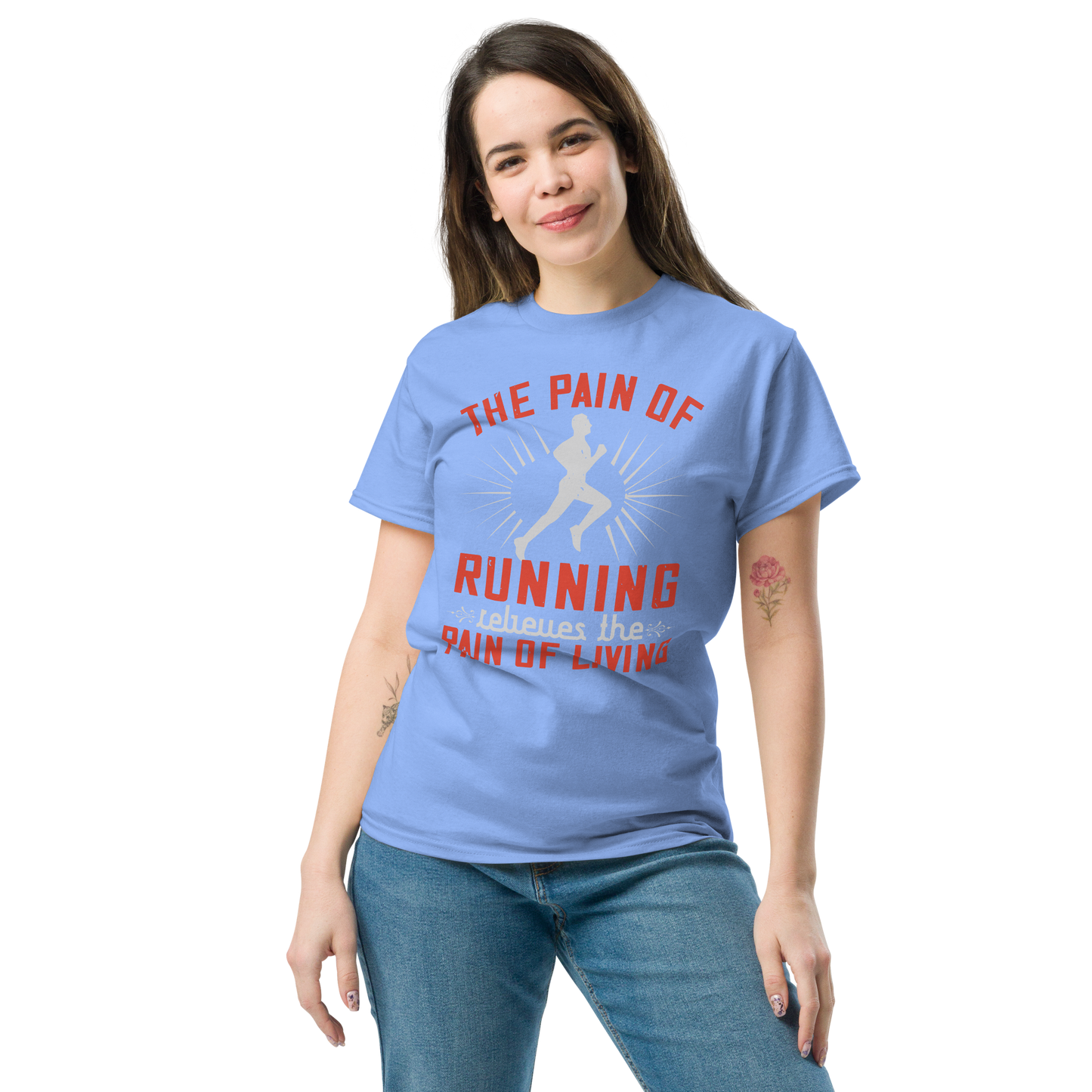 RUN & LIVE unisex running t-shirt