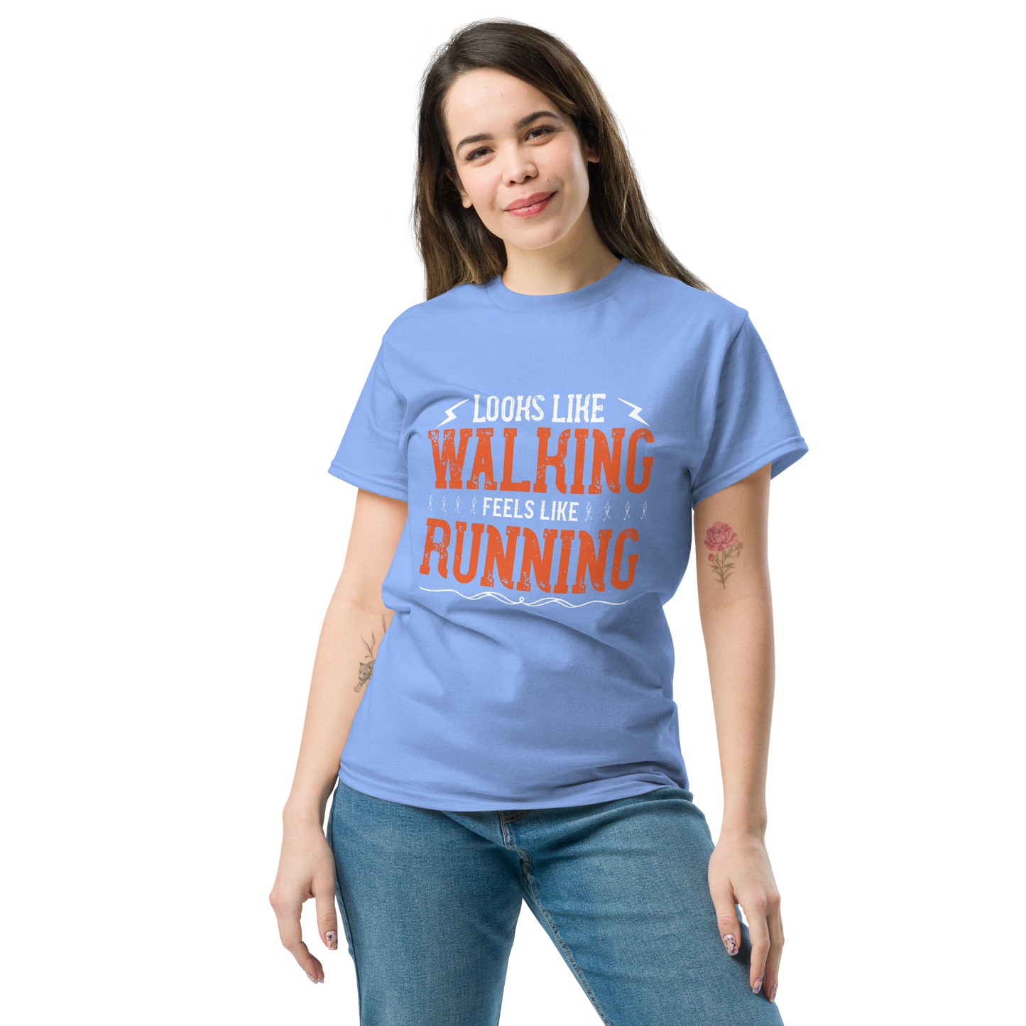 WALK-RUN FUSION unisex running t-shirt