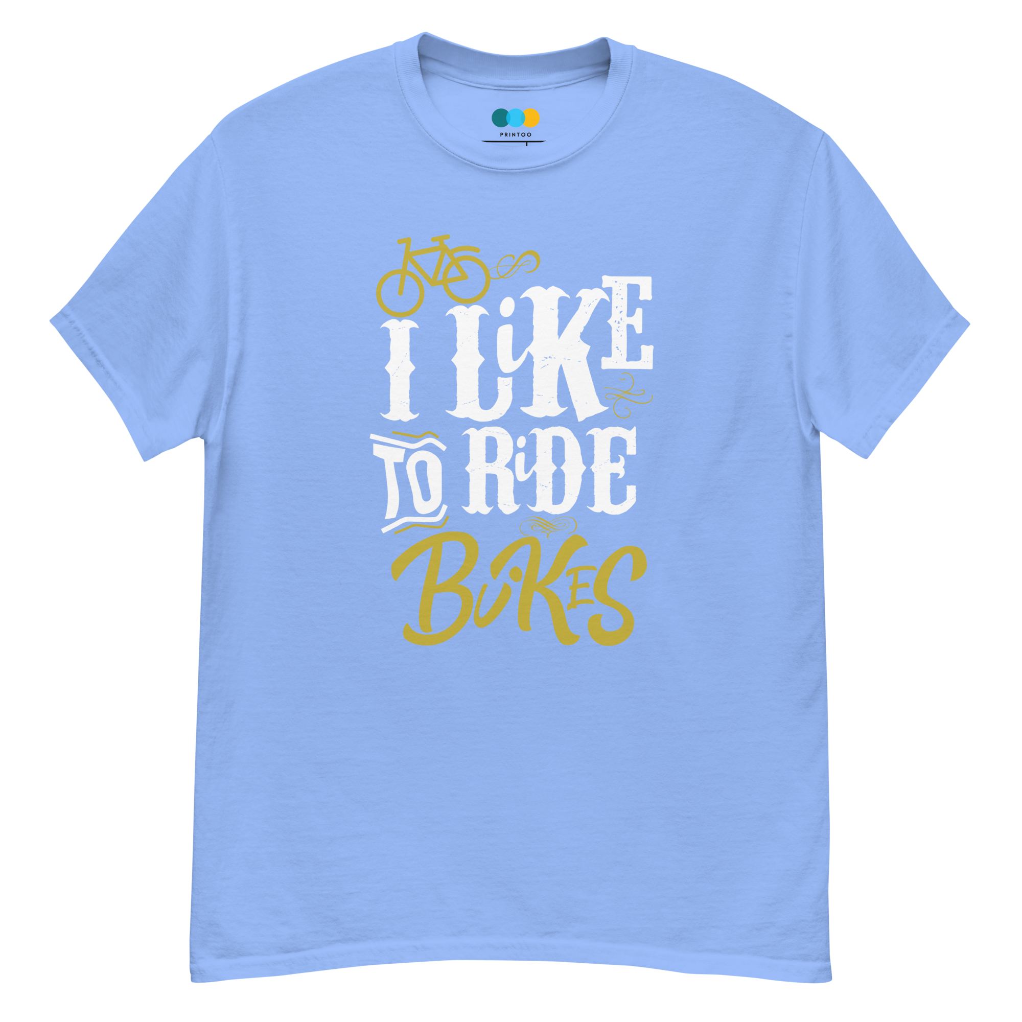 Unisex-T-Shirt „LIKE TO RIDE“