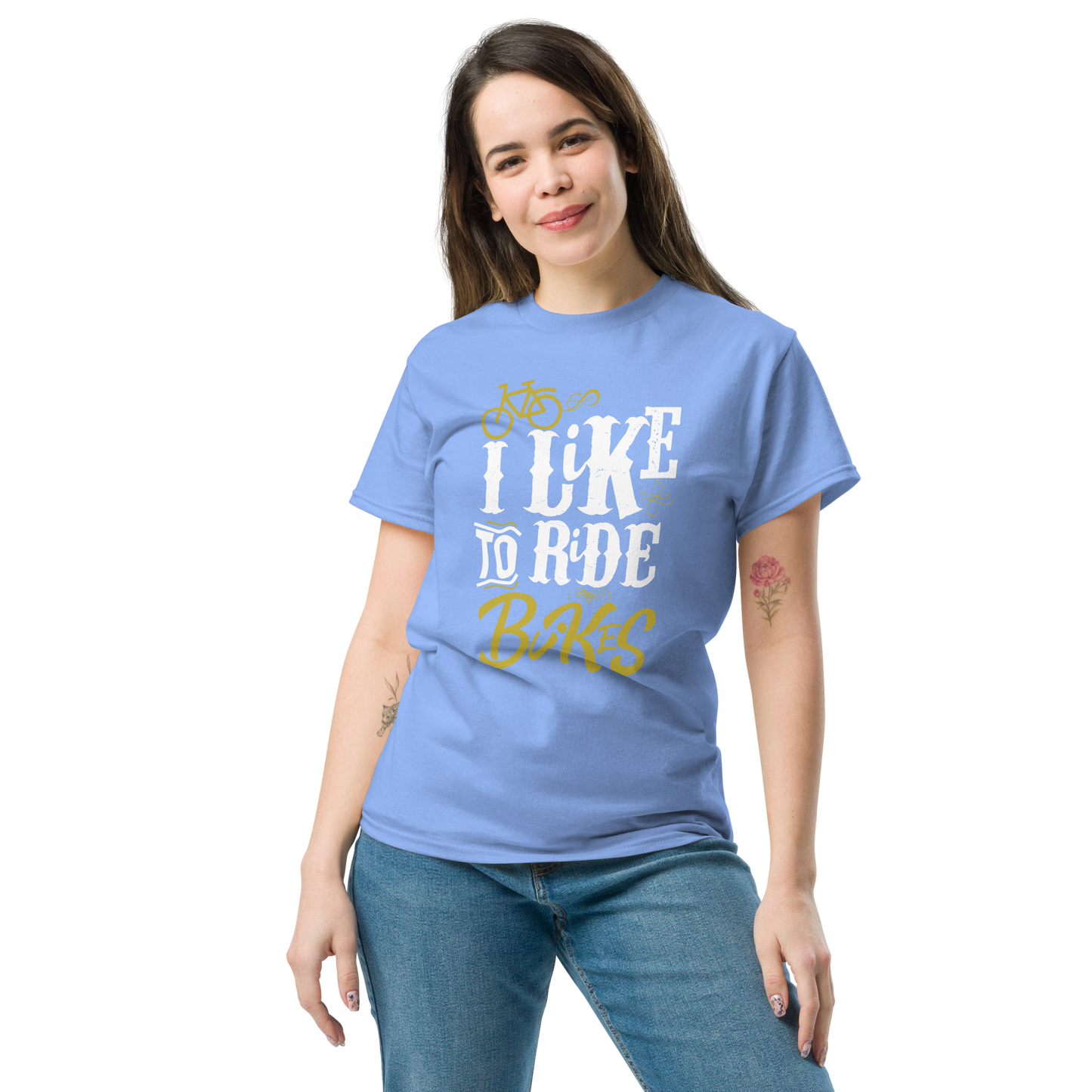 LIKE TO RIDE unisex cycling t-shirt