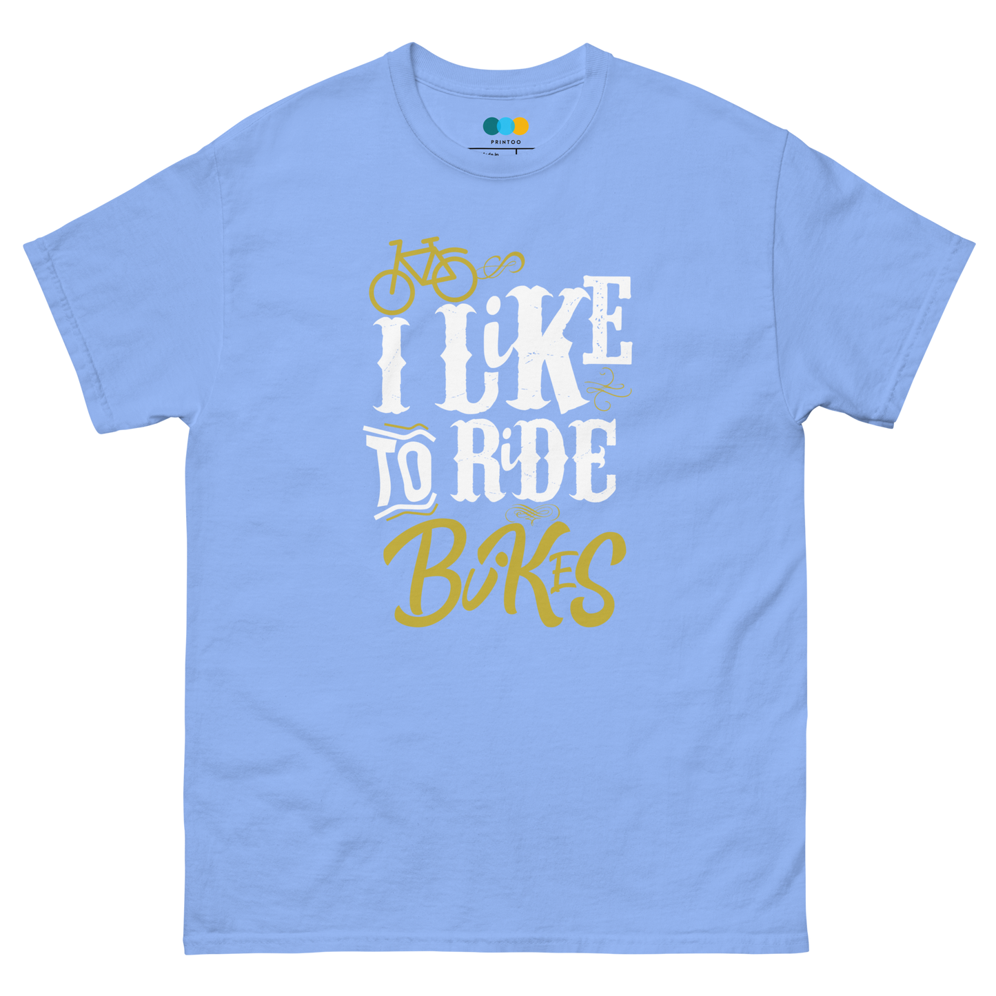 LIKE TO RIDE unisex cycling t-shirt