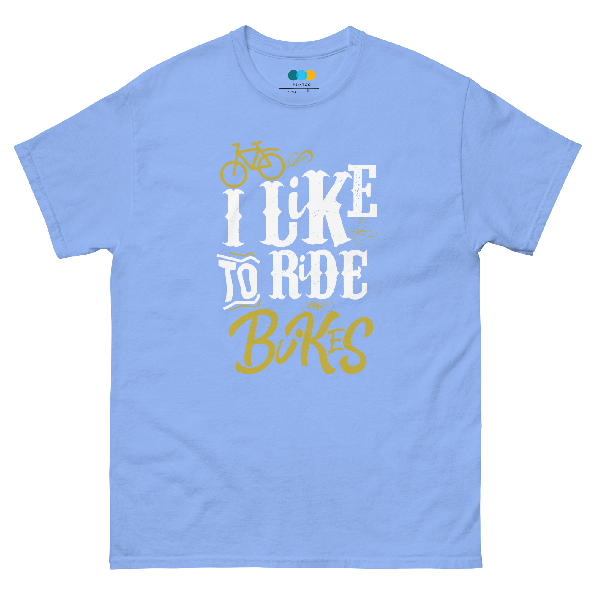 Unisex-T-Shirt „LIKE TO RIDE“