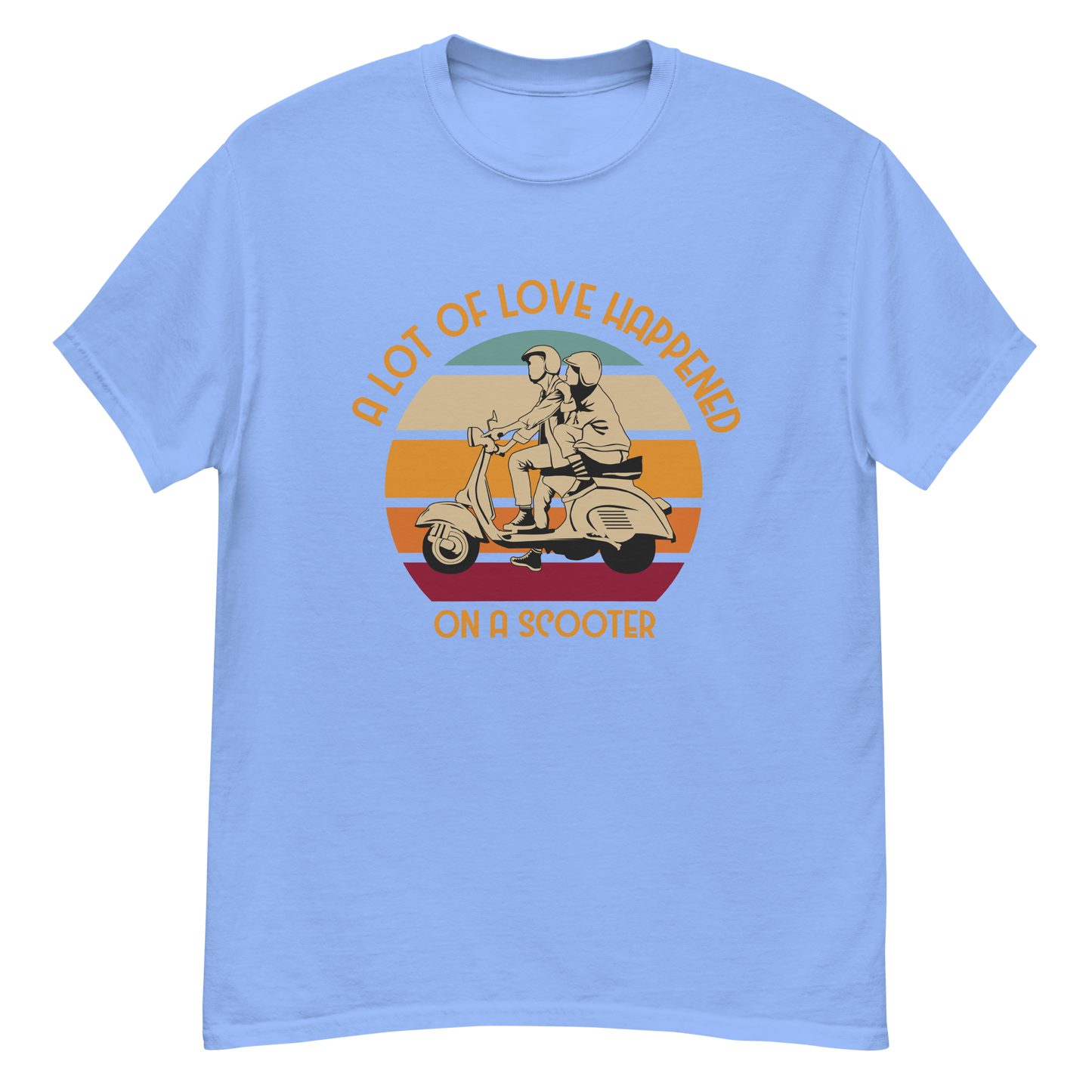 LOVE ON WHEELS unisex tee