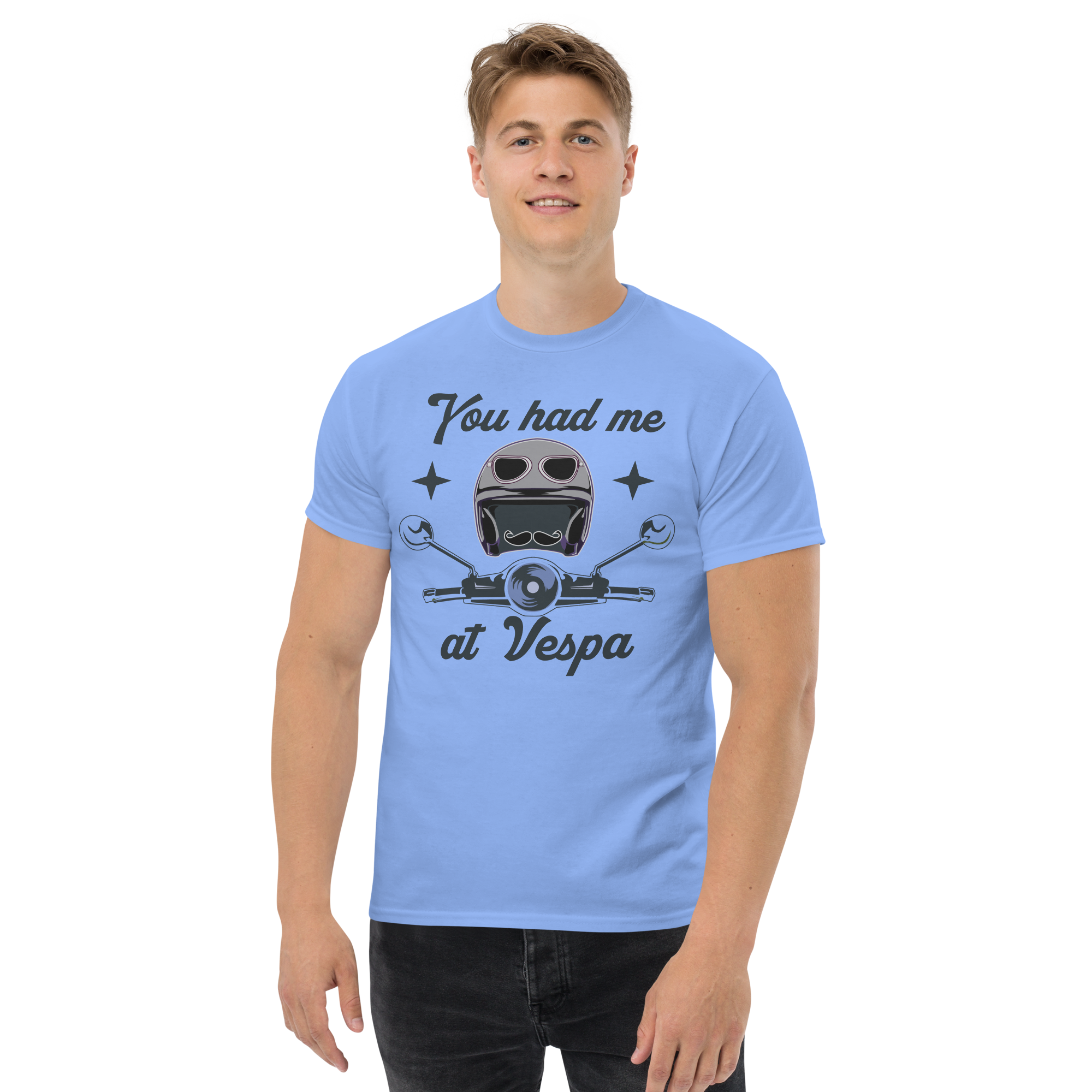 Camiseta unisex ME TIENES EN VESPA