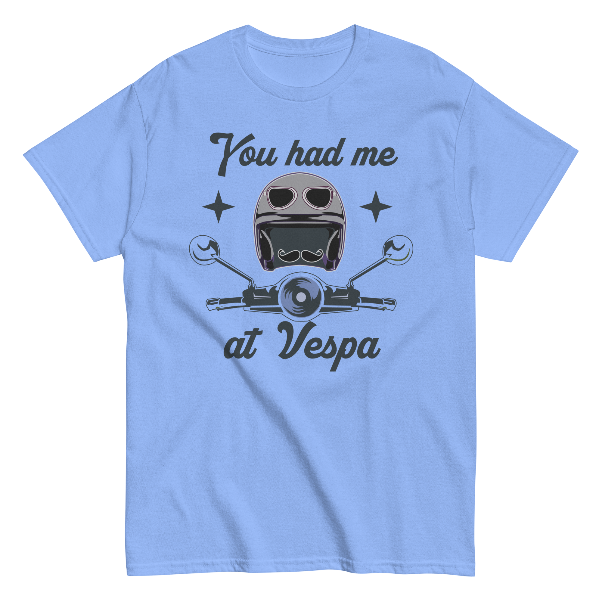 Camiseta unisex ME TIENES EN VESPA