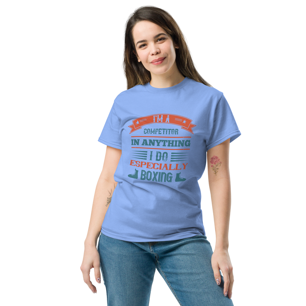 Ich mache Boxen Unisex Box-T-Shirt