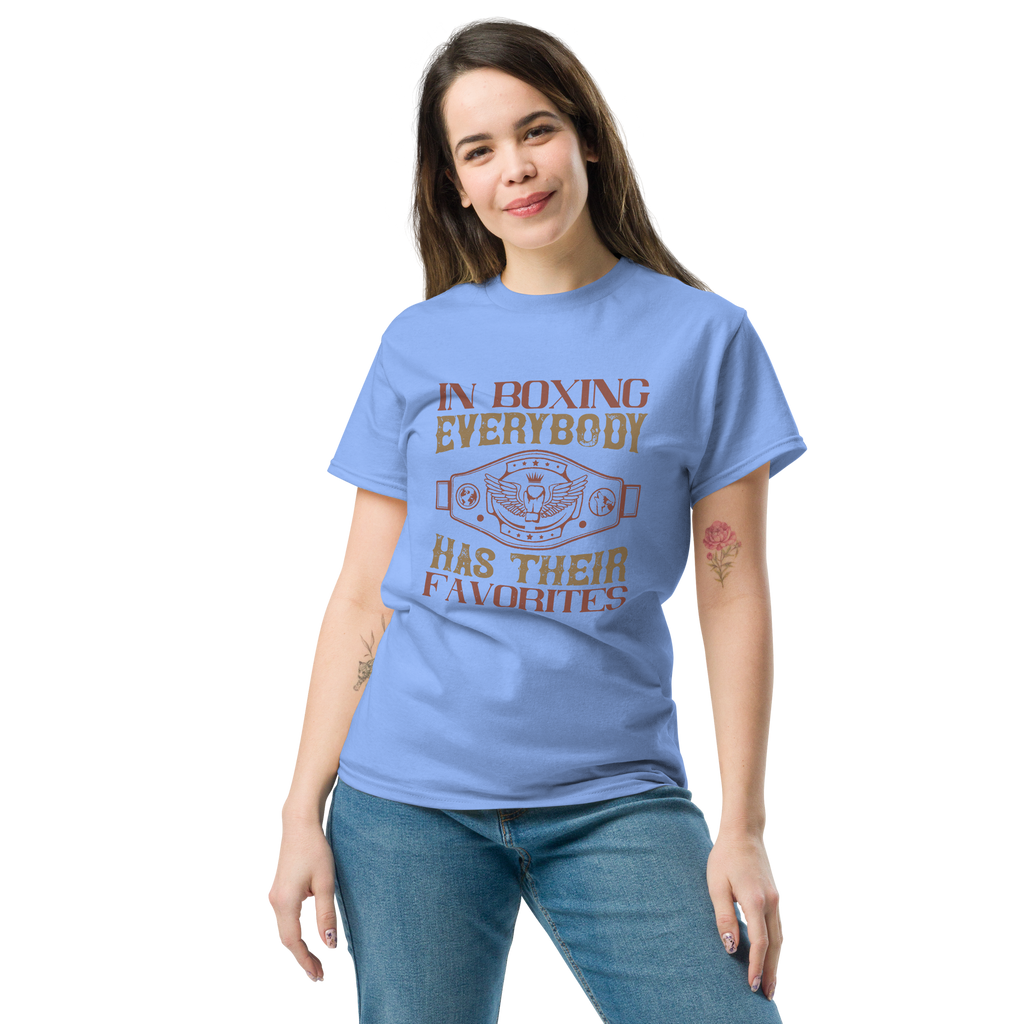 BOXING FAVORITES Unisex T-Shirt