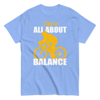 BALANCED LIFE unisex t-shirt - Printoo Shop - - bicycle, t-shirt, unisex, Unisex Classic Tee | Gildan 5000