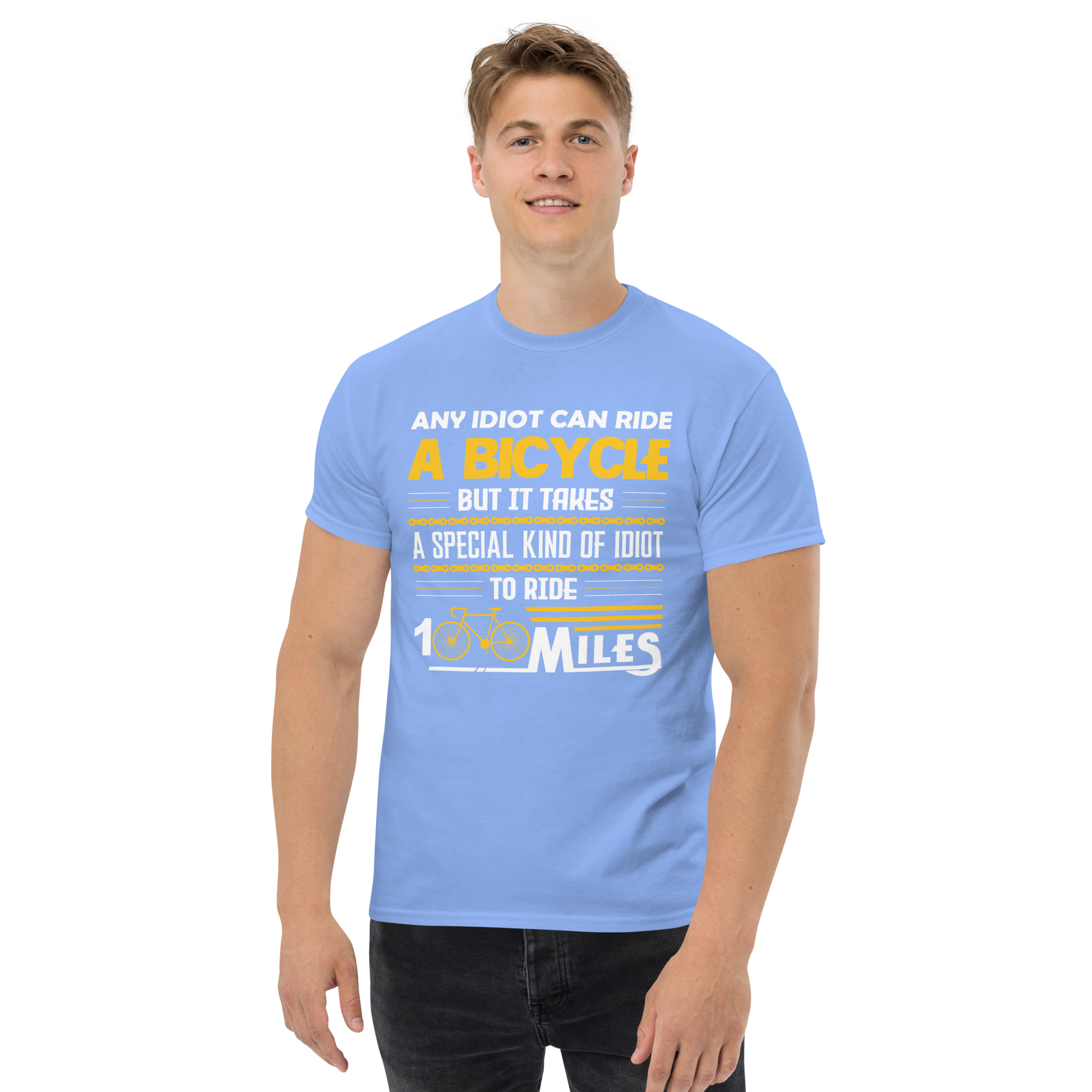 100 MILES unisex t-shirt