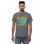 HIGH SPEED RUNNING unisex t-shirt - Printoo Shop - - running, t-shirt, unisex, Unisex Classic Tee | Gildan 5000