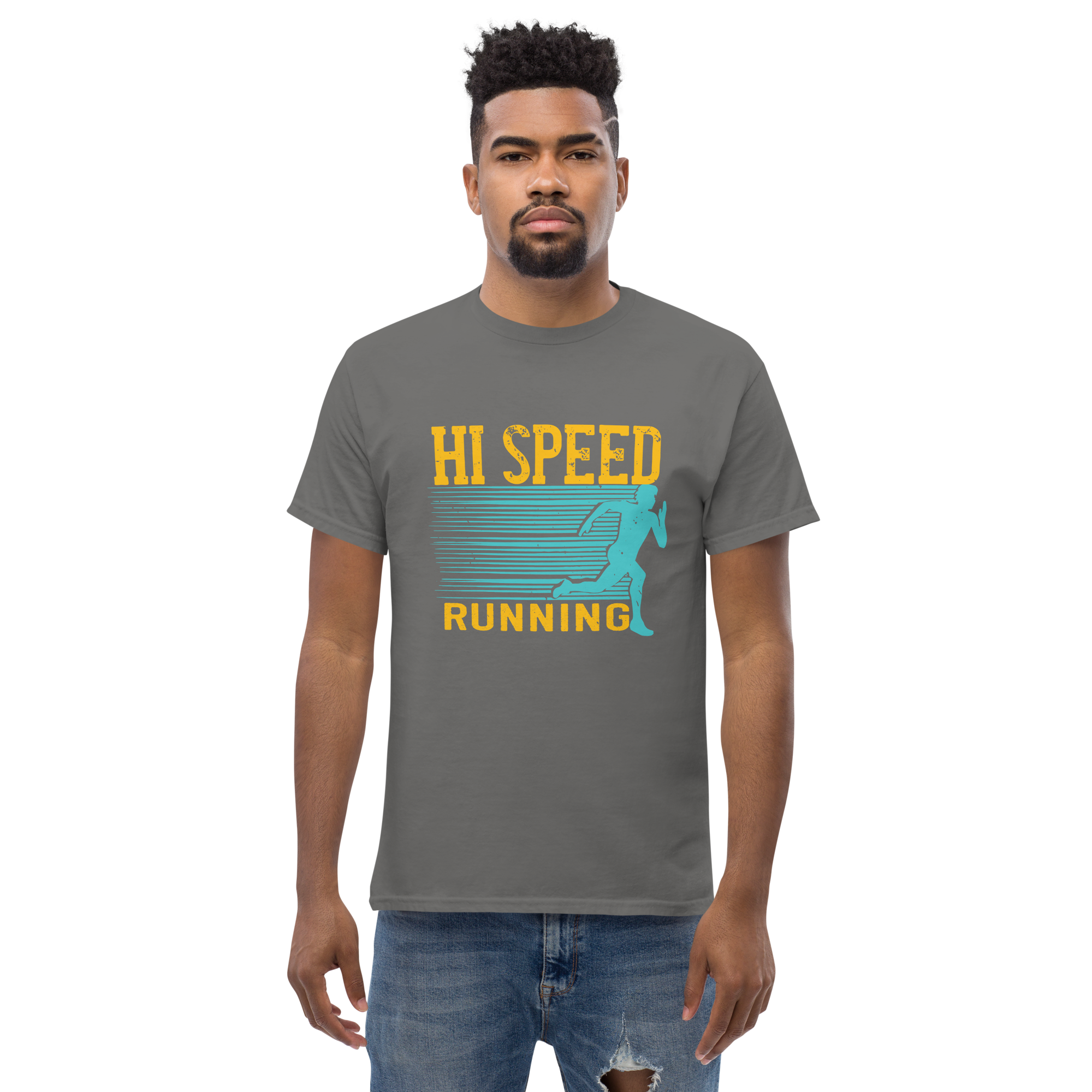 HIGH SPEED RUNNING unisex t-shirt