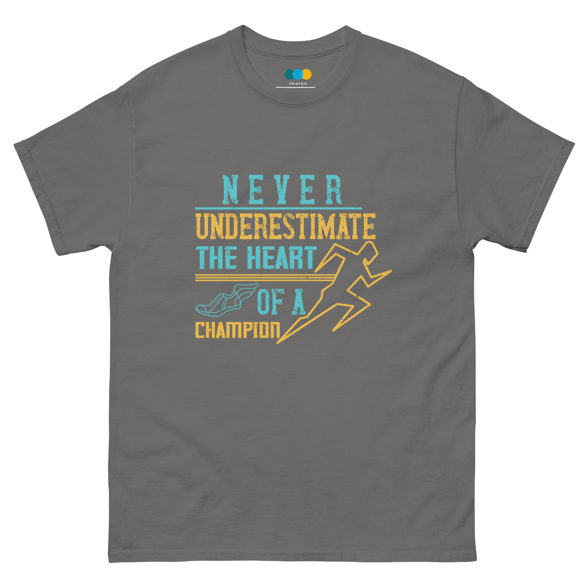 HEART OF A CHAMPION unisex t-shirt