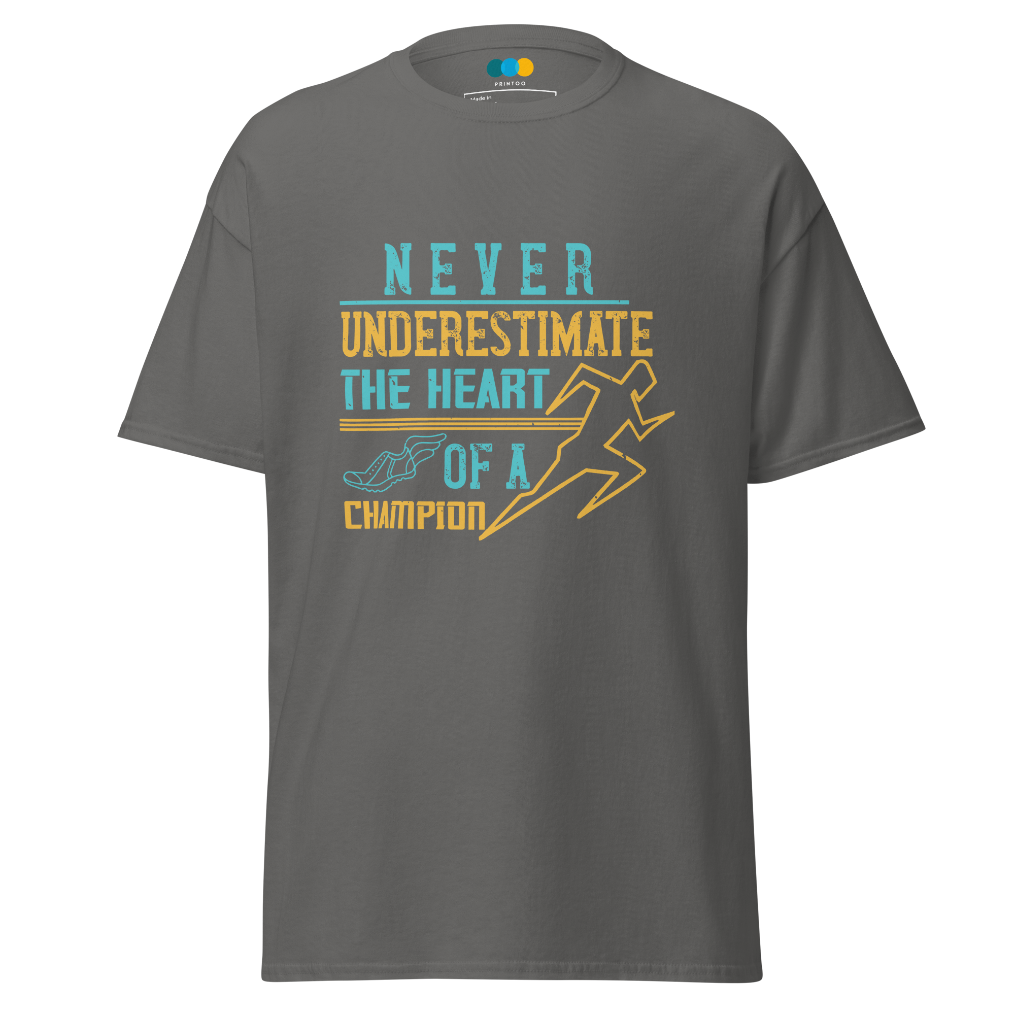 HEART OF A CHAMPION unisex t-shirt