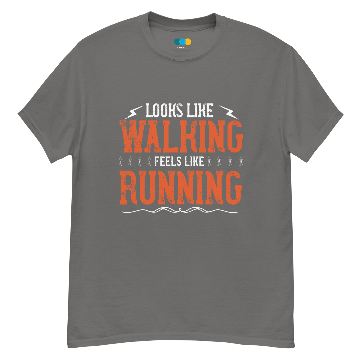 WALK-RUN FUSION unisex running t-shirt