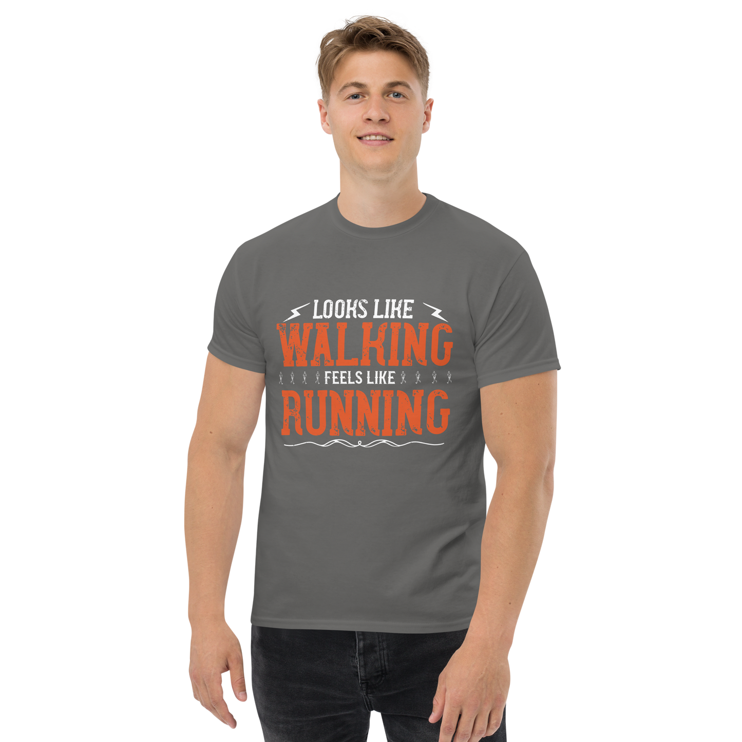 WALK-RUN FUSION unisex running t-shirt