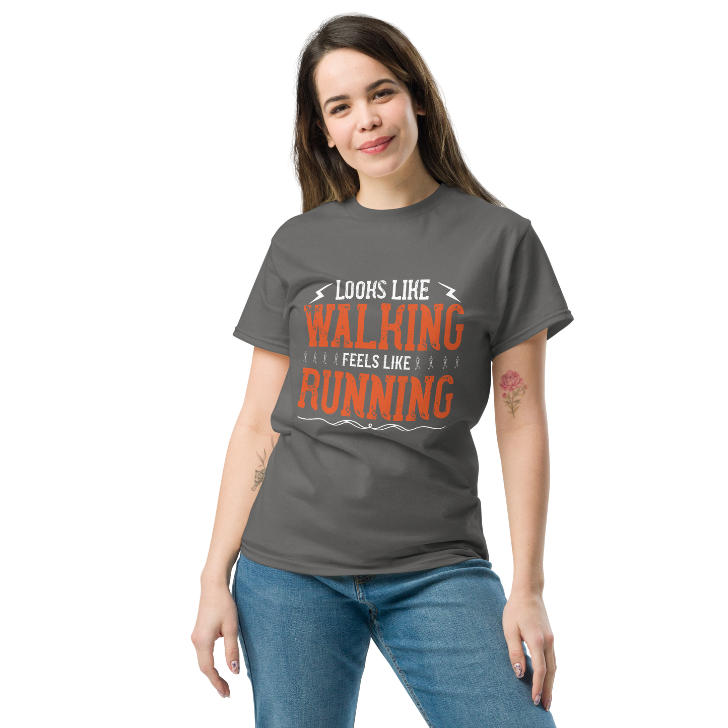 WALK-RUN FUSION unisex running t-shirt