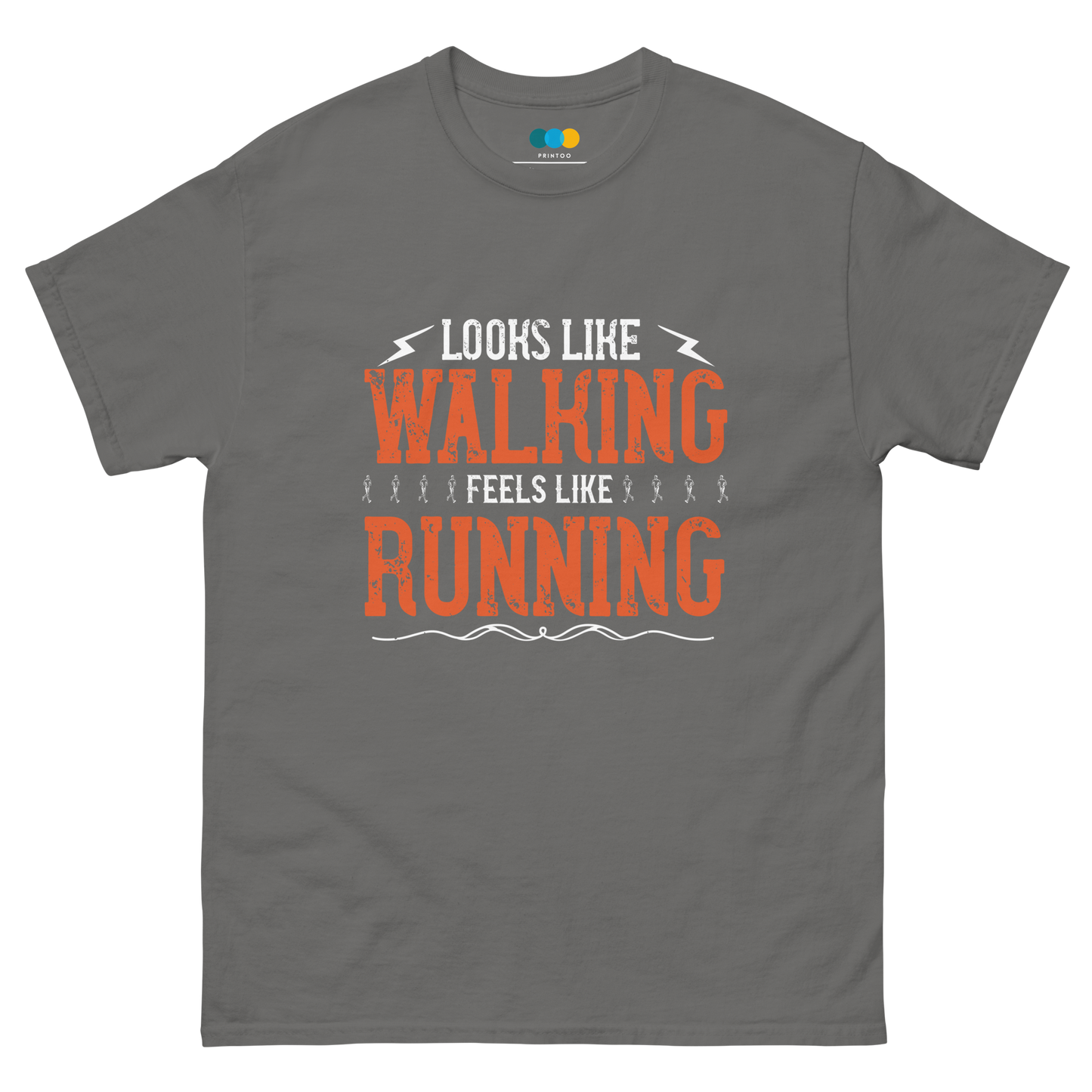 WALK-RUN FUSION unisex running t-shirt