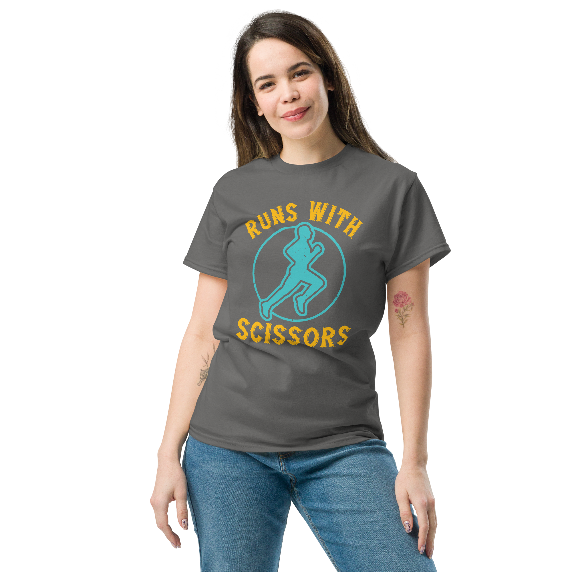 RUNS /w SCISSORS unisex t-shirt