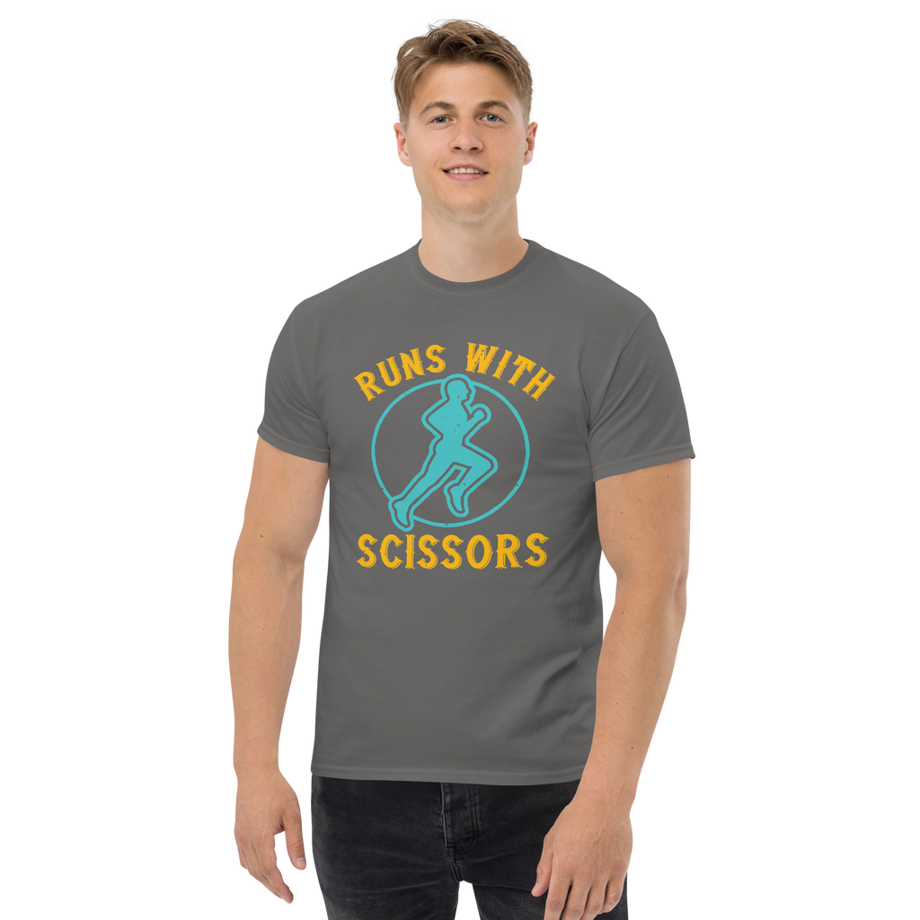 RUNS /w SCISSORS unisex t-shirt