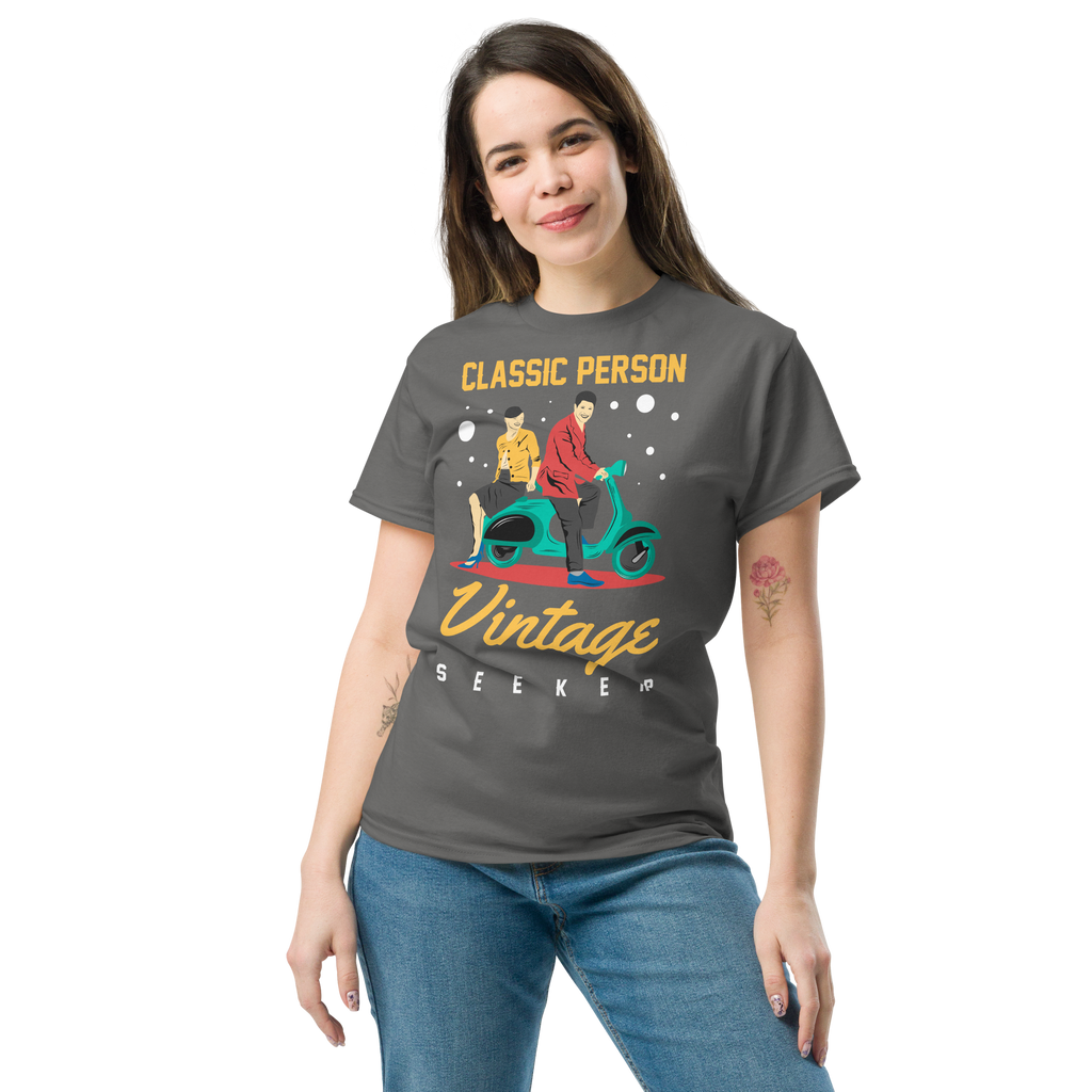 VINTAGE SEEKER unisex t-shirt