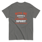 BOXING IS BEAUTIFUL unisex t-shirt - Printoo Shop - - boxing, Regular fit, t-shirt, unisex, Unisex Classic Tee | Gildan 5000