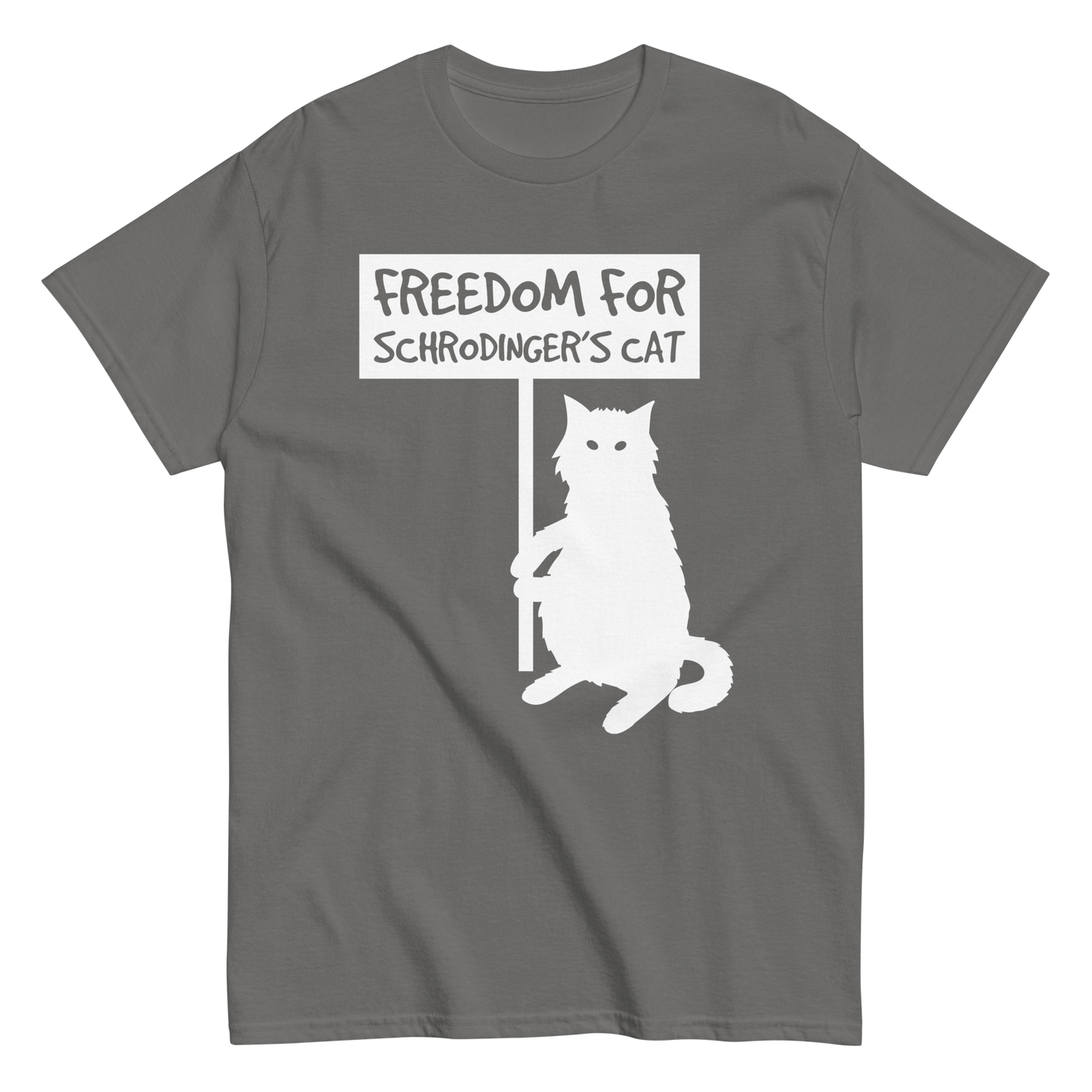 SCHRODINGER'S CAT Cat series unisex cotton t-shirt