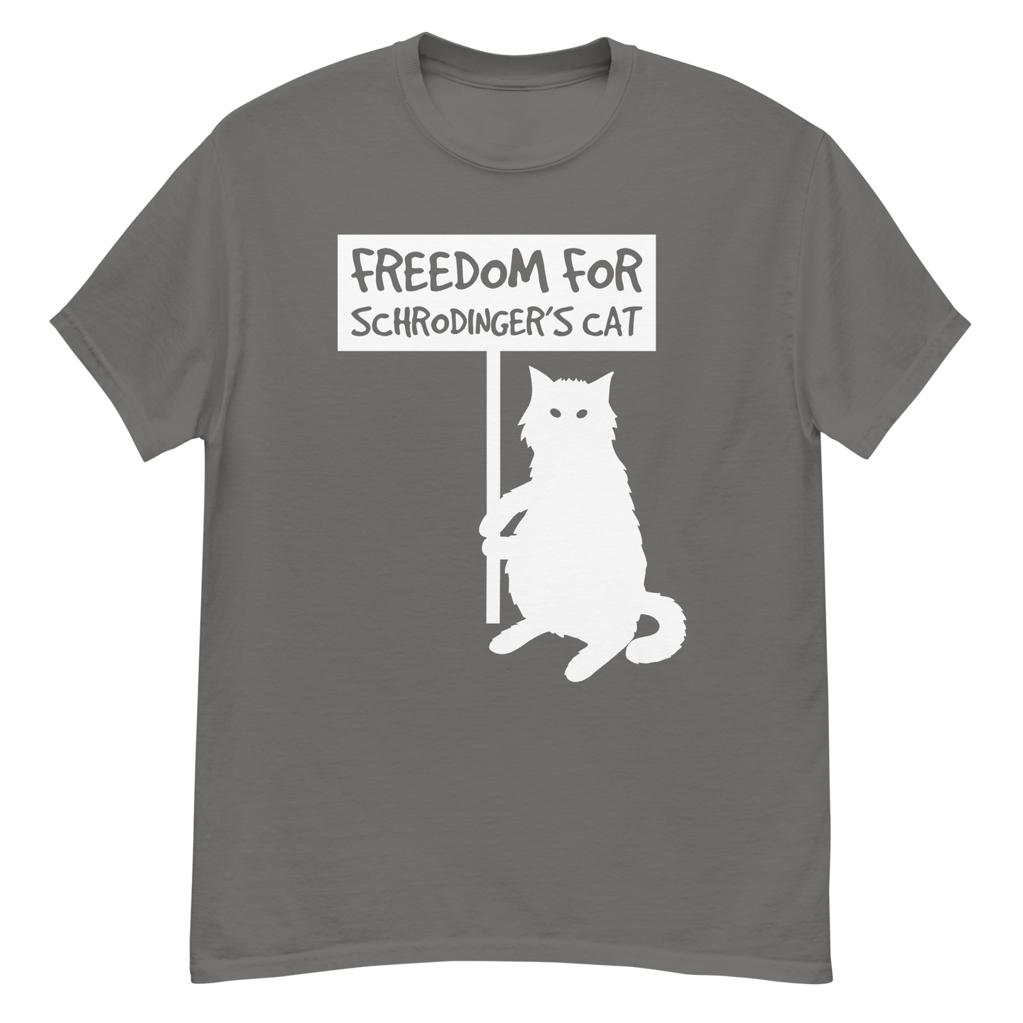 SCHRODINGER'S CAT Cat series unisex cotton t-shirt