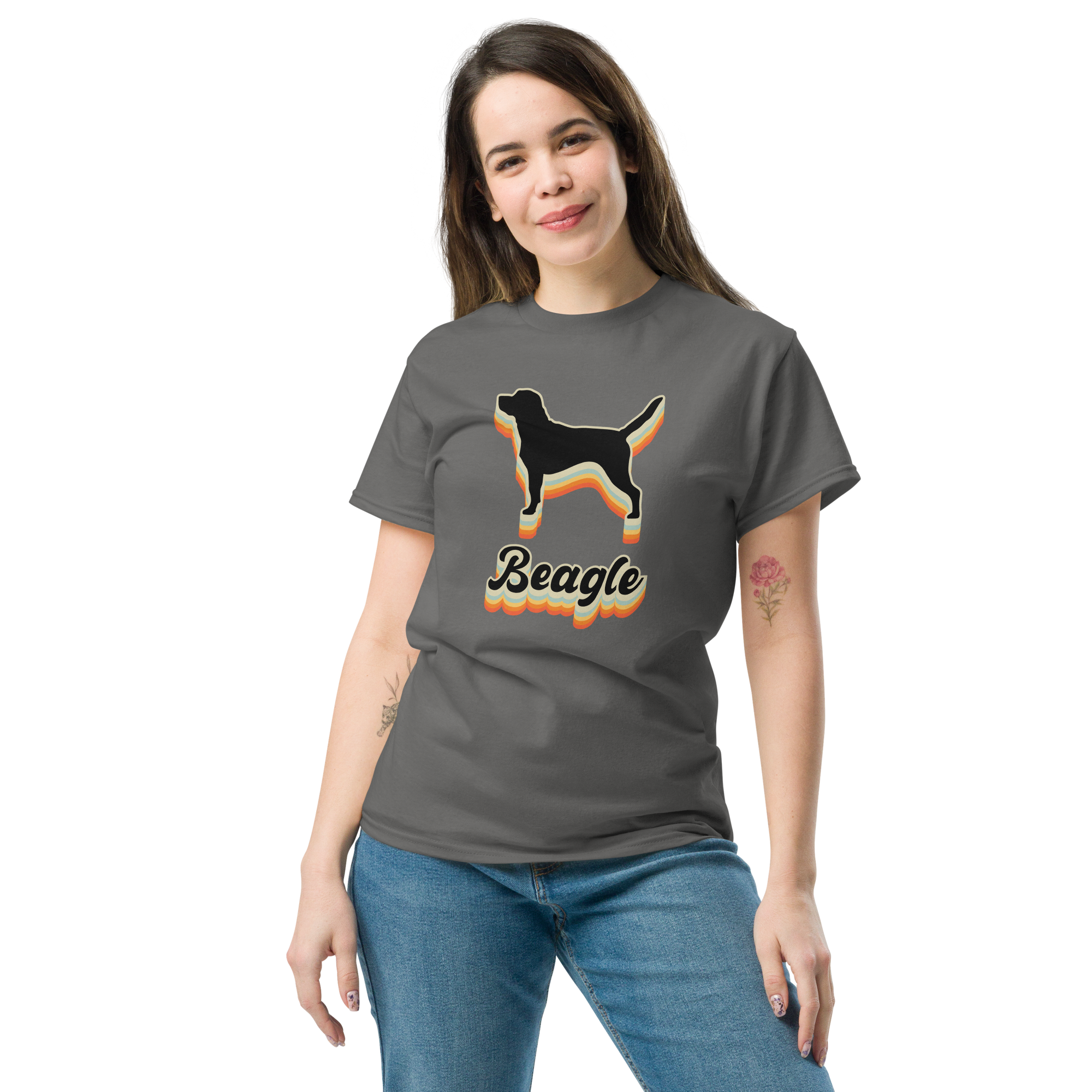 BEAGLE DARK unisex t-shirt