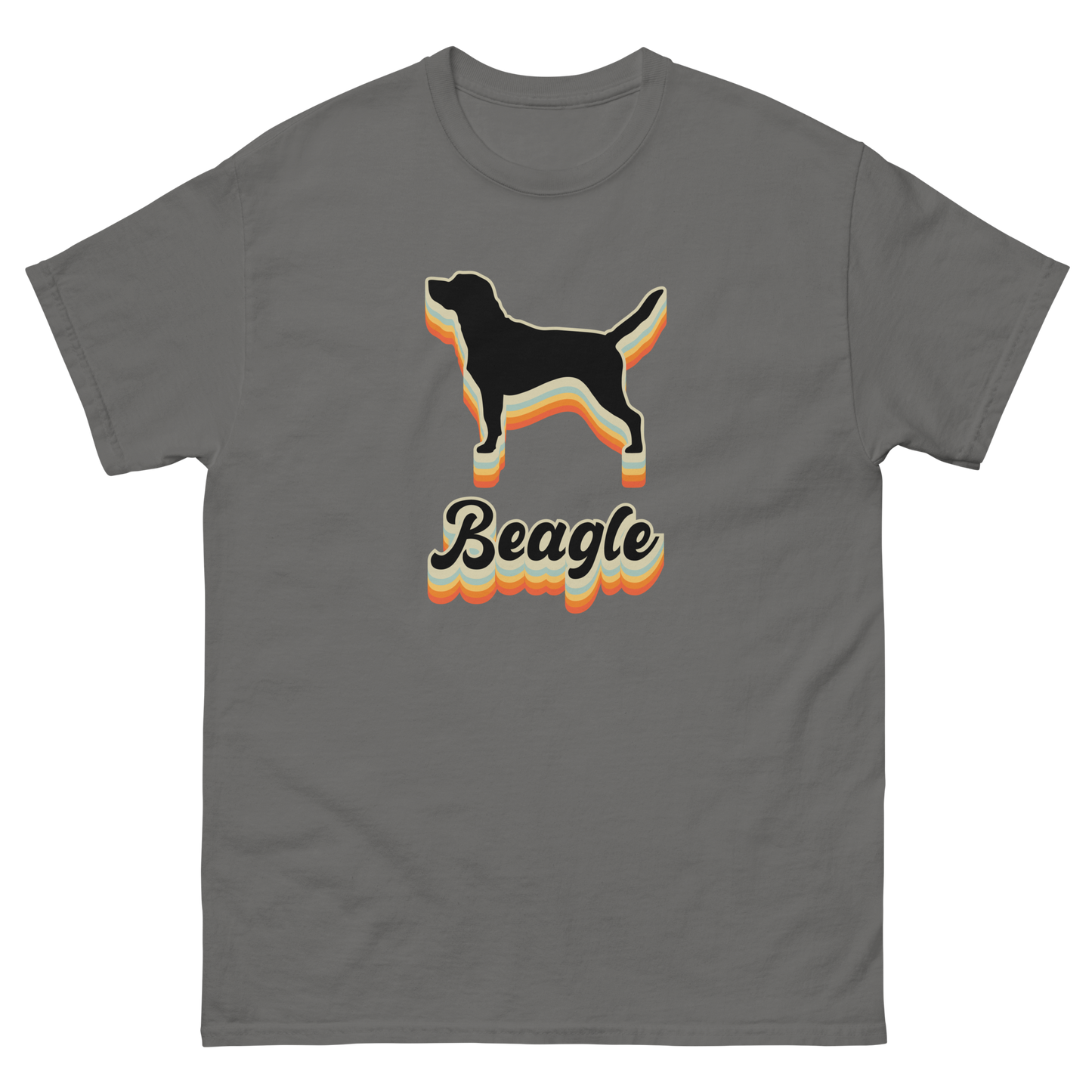 BEAGLE DARK unisex dog series t-shirt