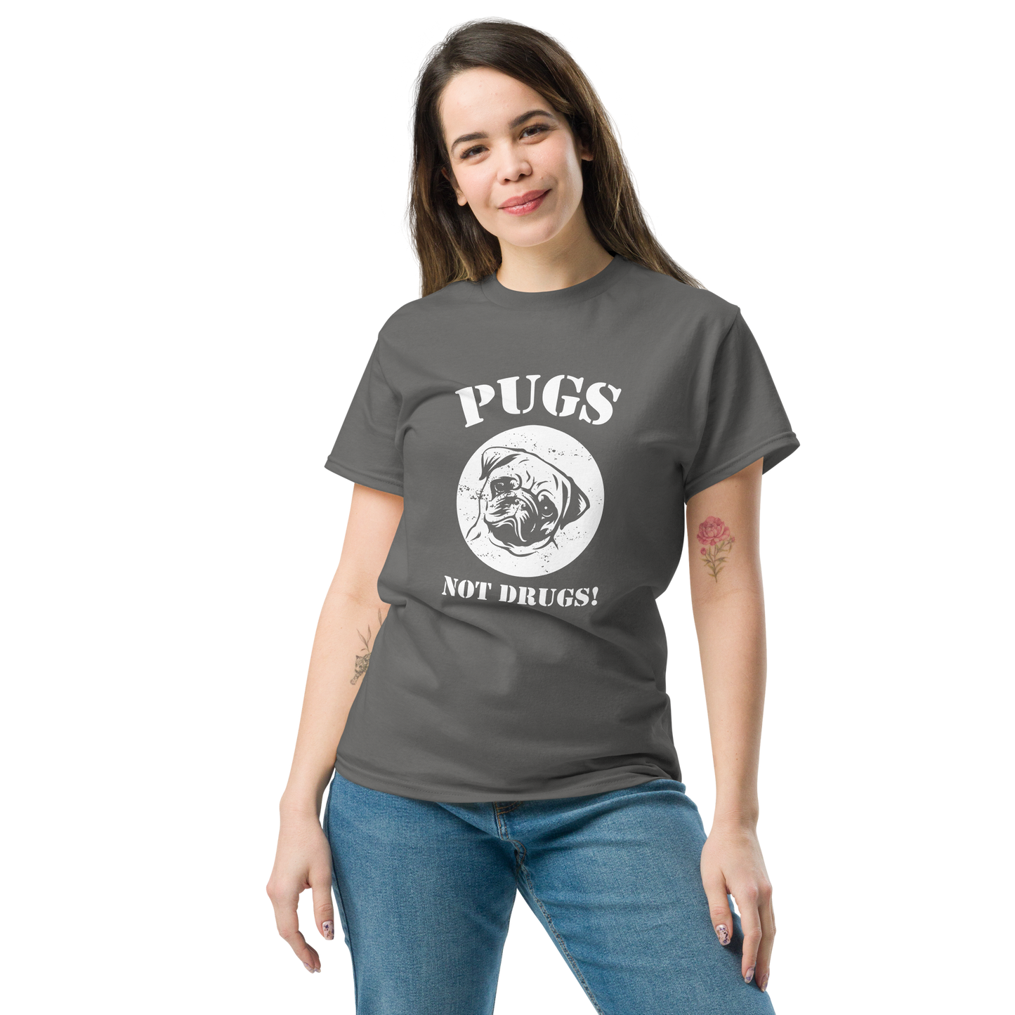 PUGS unisex dog series t-shirt