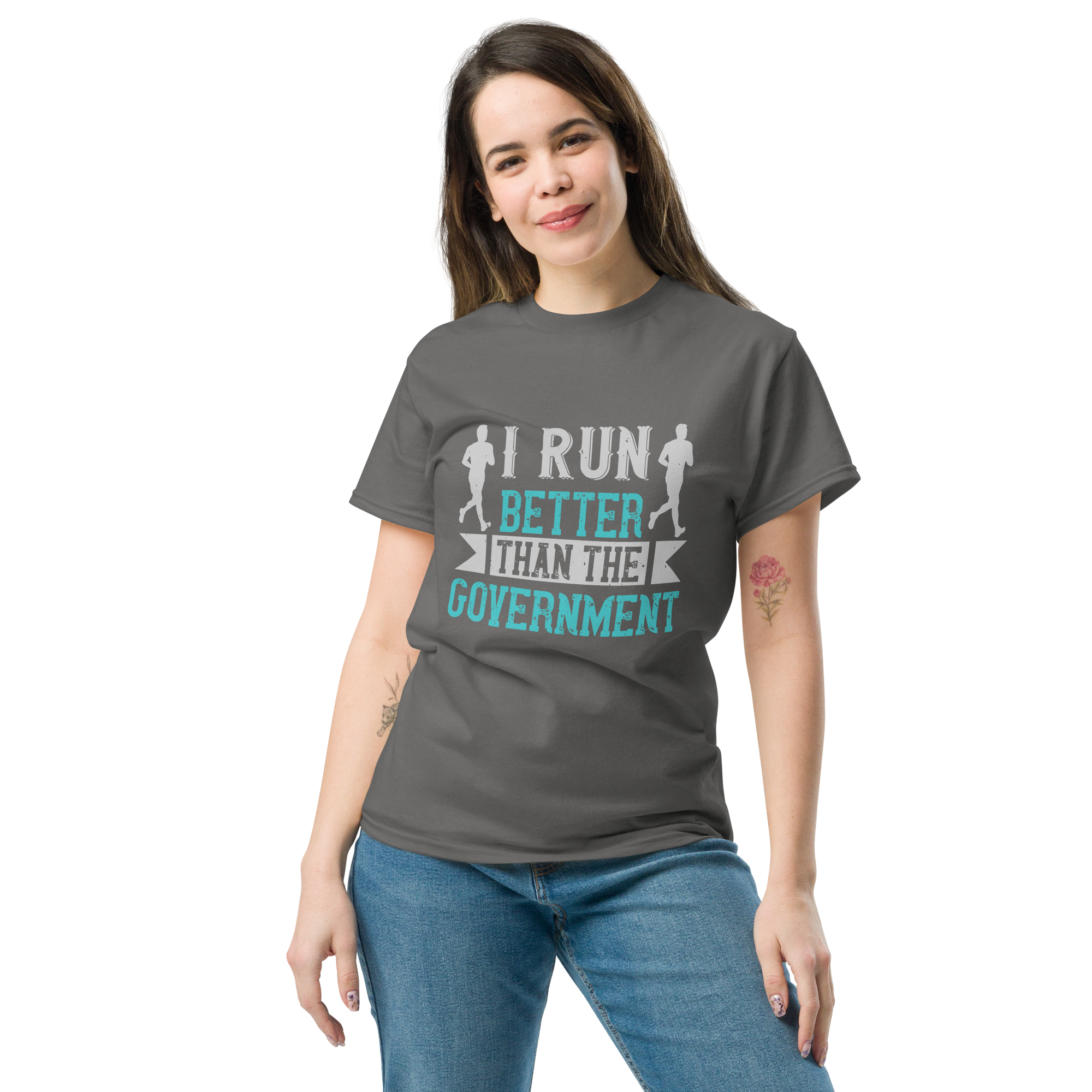 I RUN BETTER unisex t-shirt