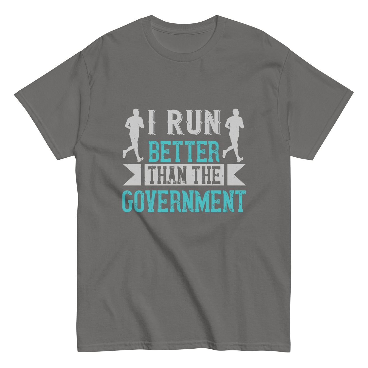 I RUN BETTER unisex running t-shirt