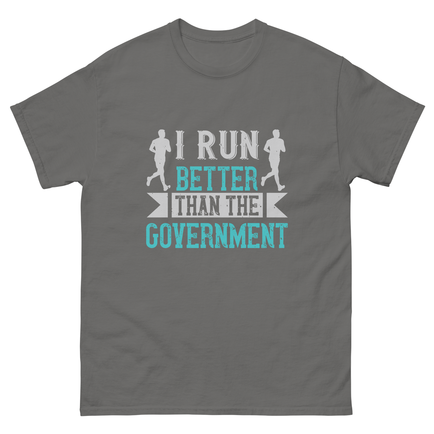 I RUN BETTER unisex running t-shirt