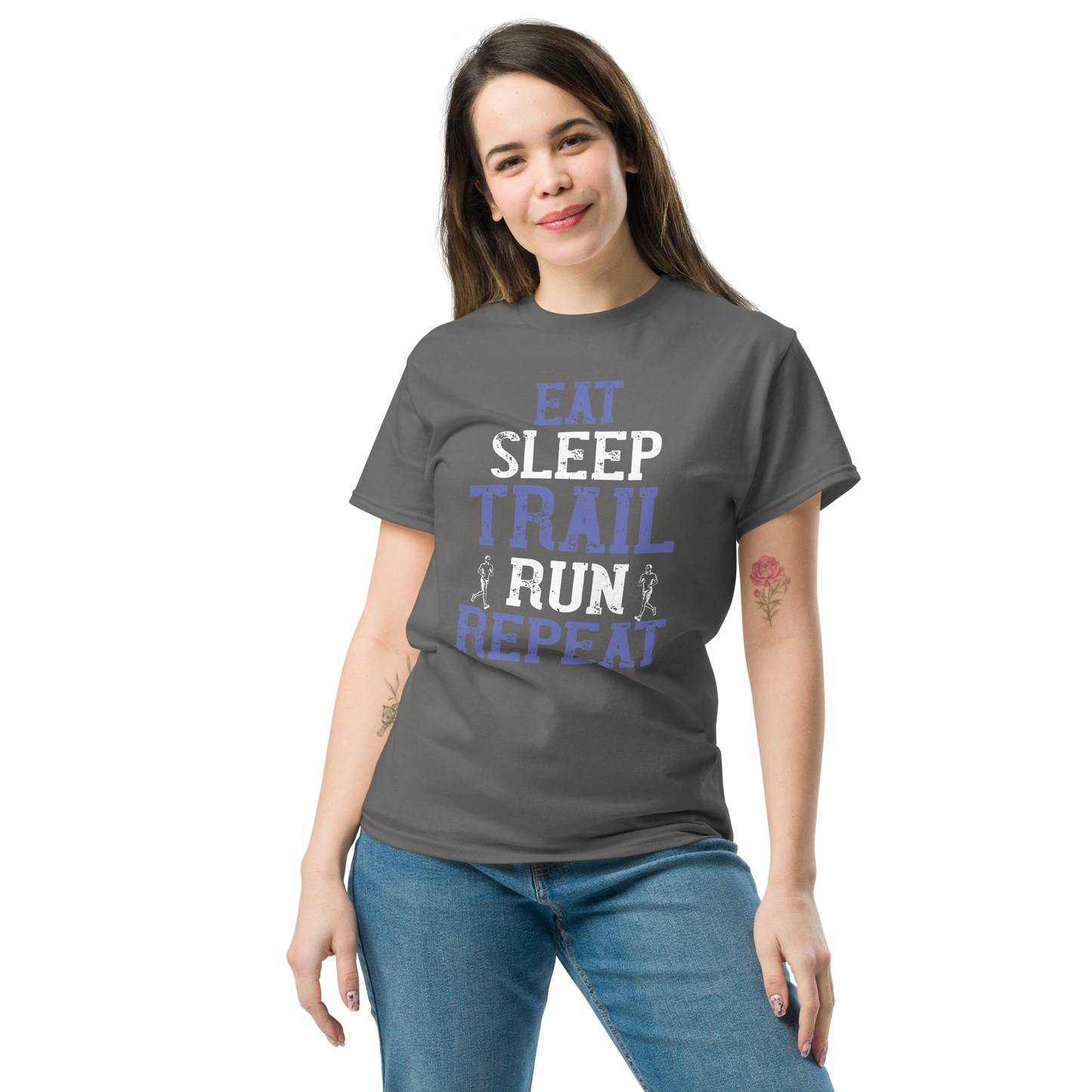 TRAIL RUNNERS MANTRA unisex running t-shirt