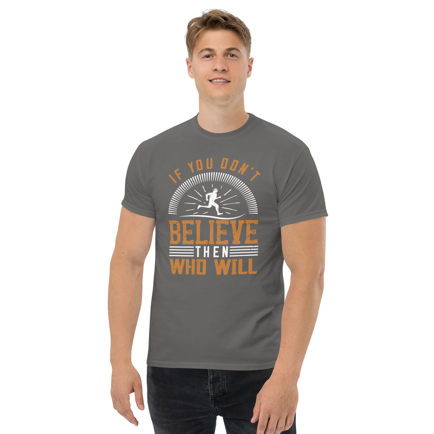 BELIEVE IT unisex running t-shirt