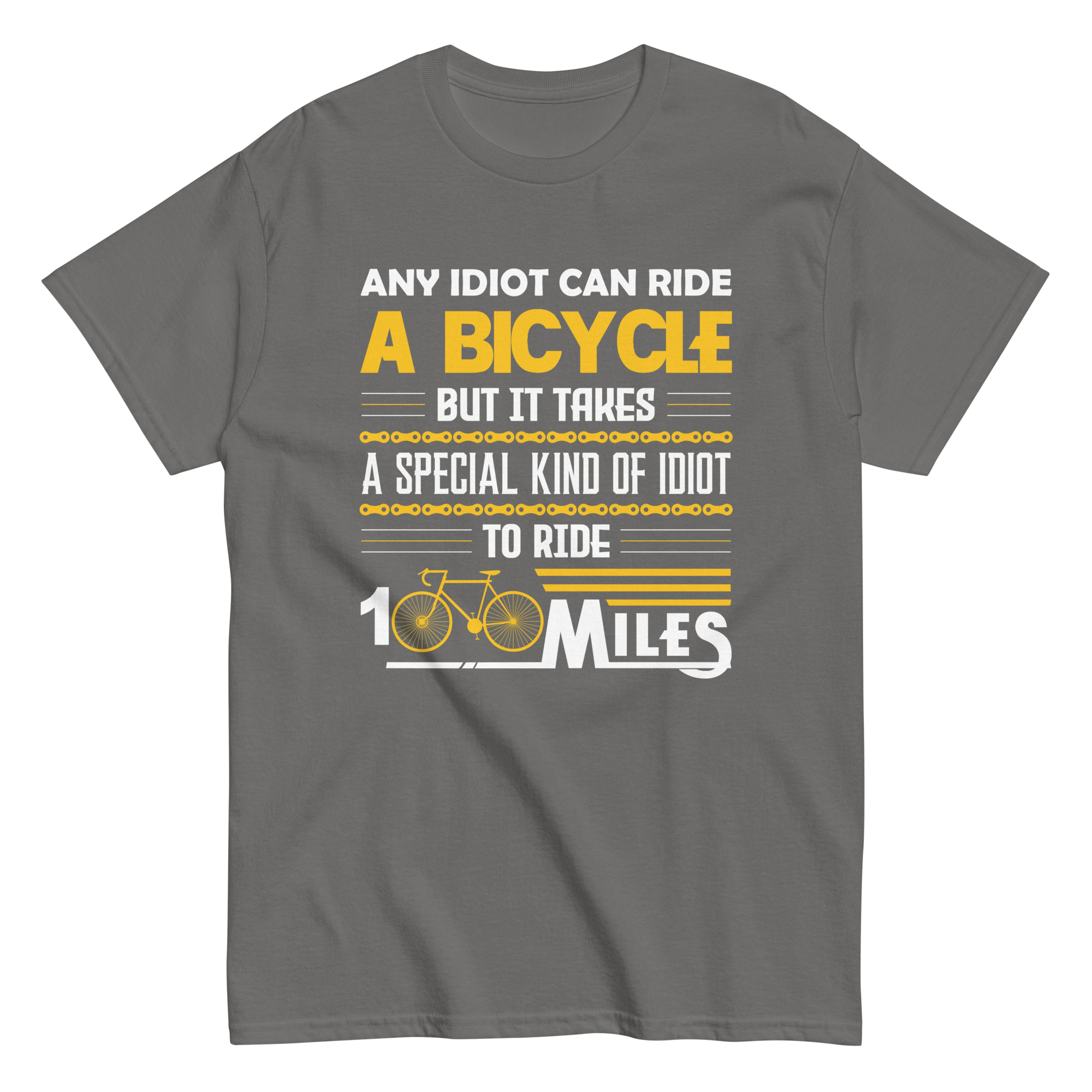 100 MILES unisex t-shirt
