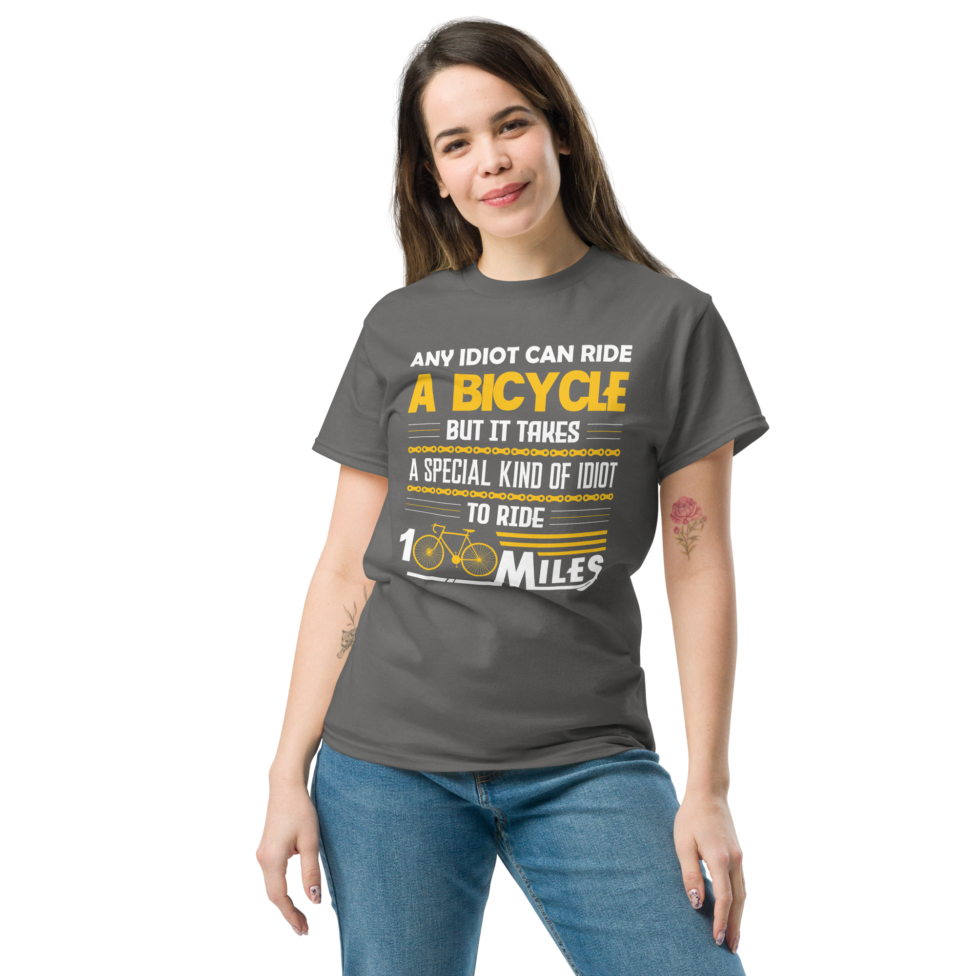 100 MILES unisex t-shirt