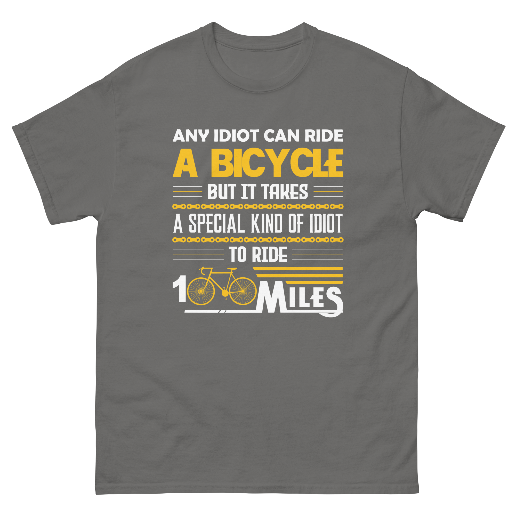 100 MILES unisex t-shirt
