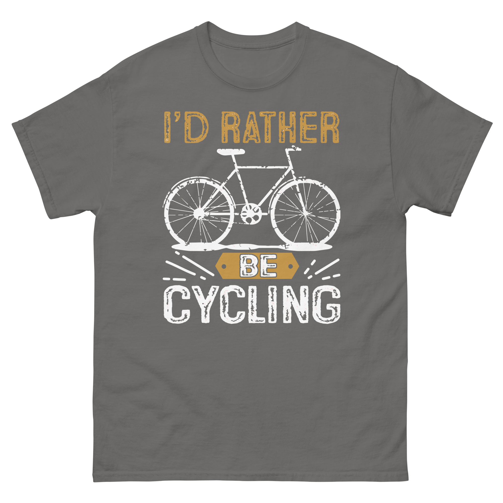 Ich würde lieber Rad fahren Unisex T-Shirt