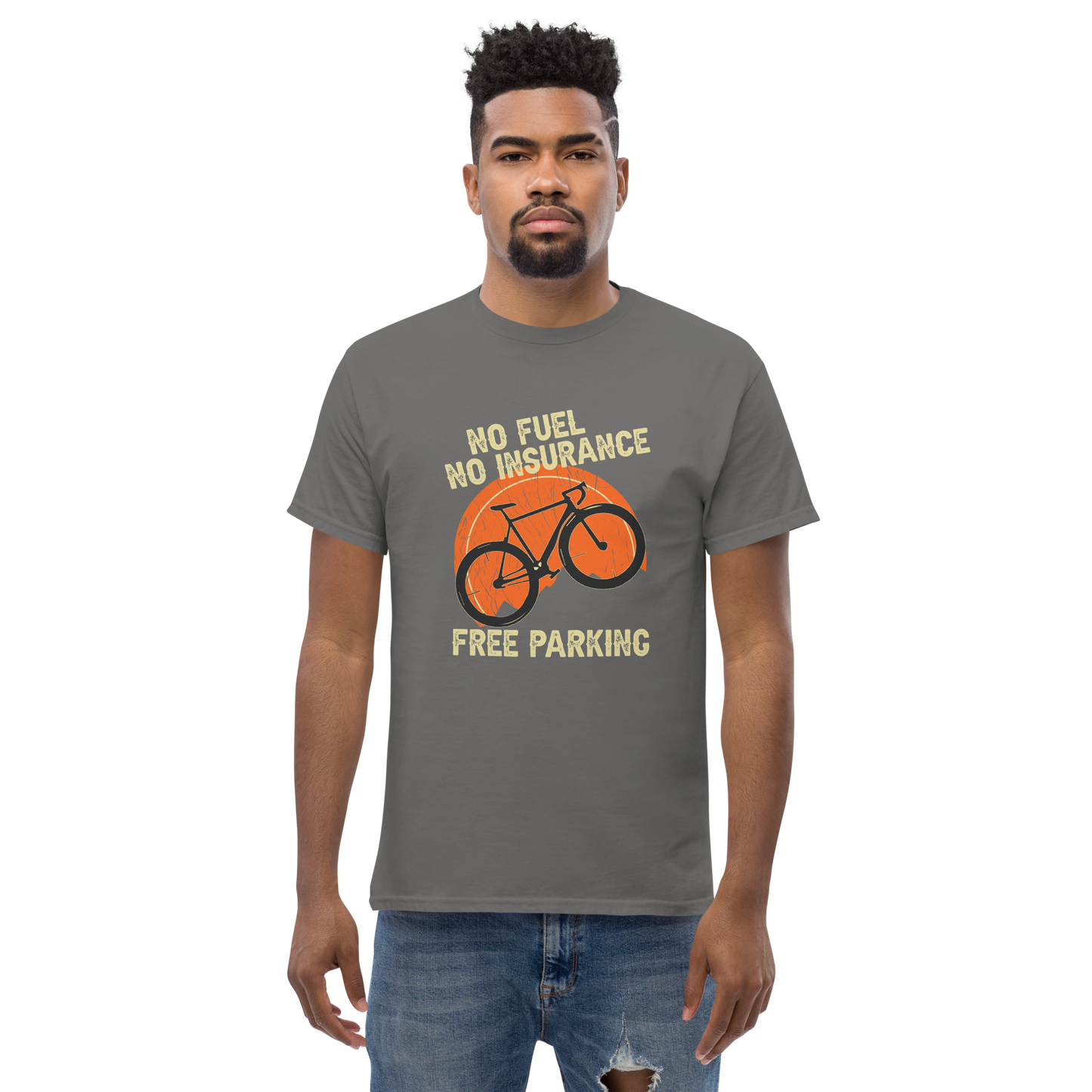 NO FUEL - NO INSURANCE - FREE PARKING unisex t-shirt